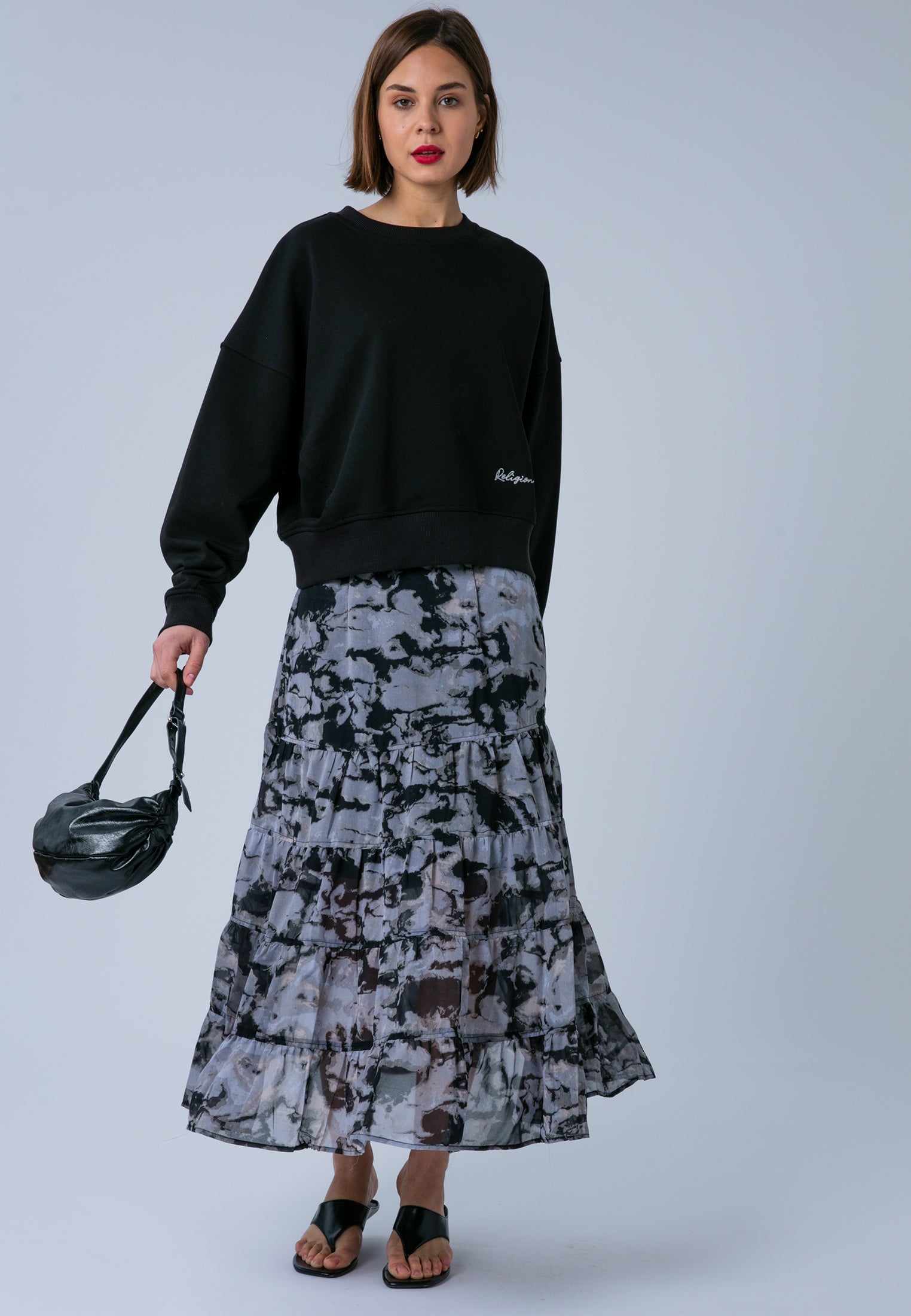 CITRINE SKIRT SOLVENT BRINDLE