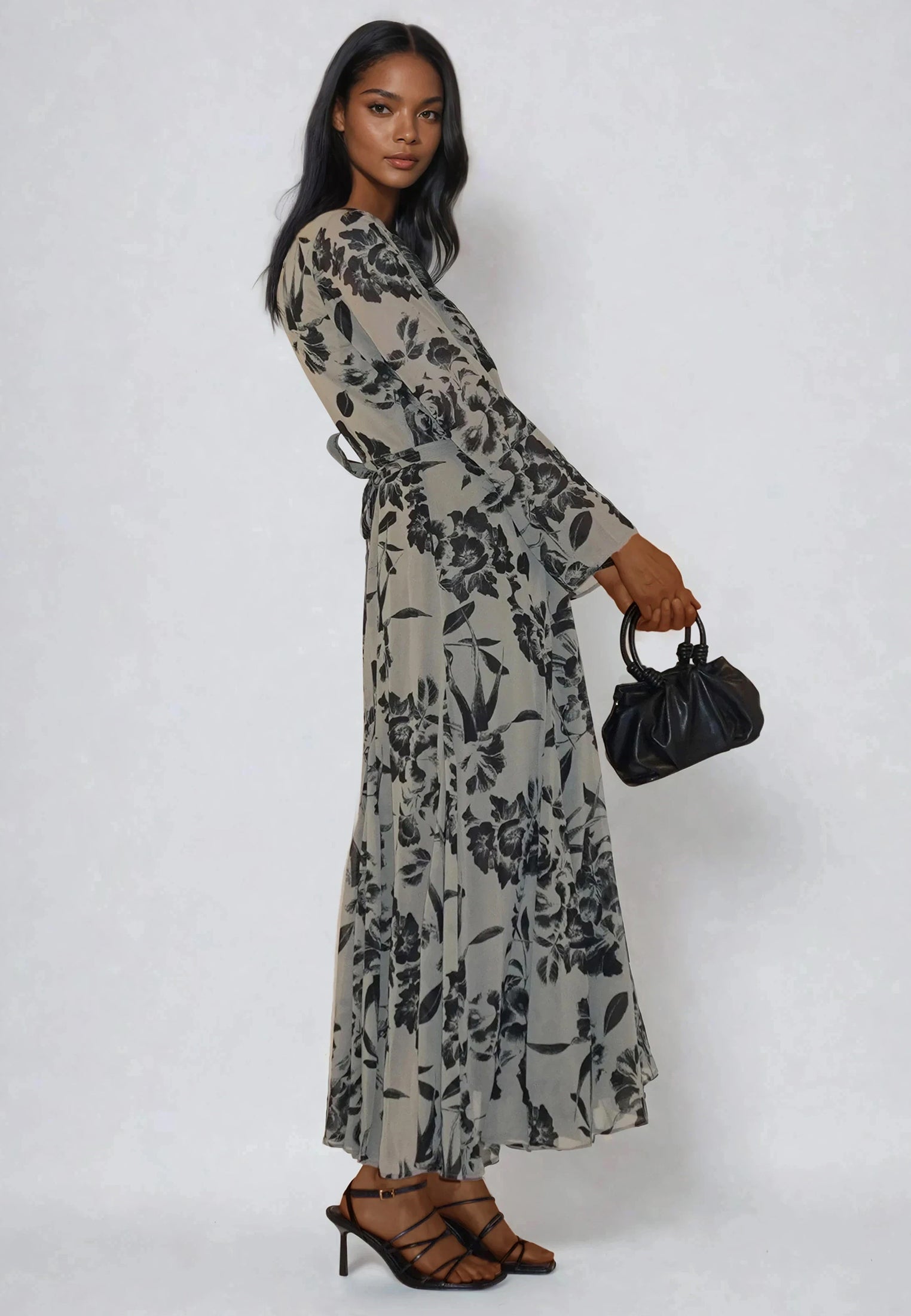 FLASH MAXI DRESS ROSA PINE
