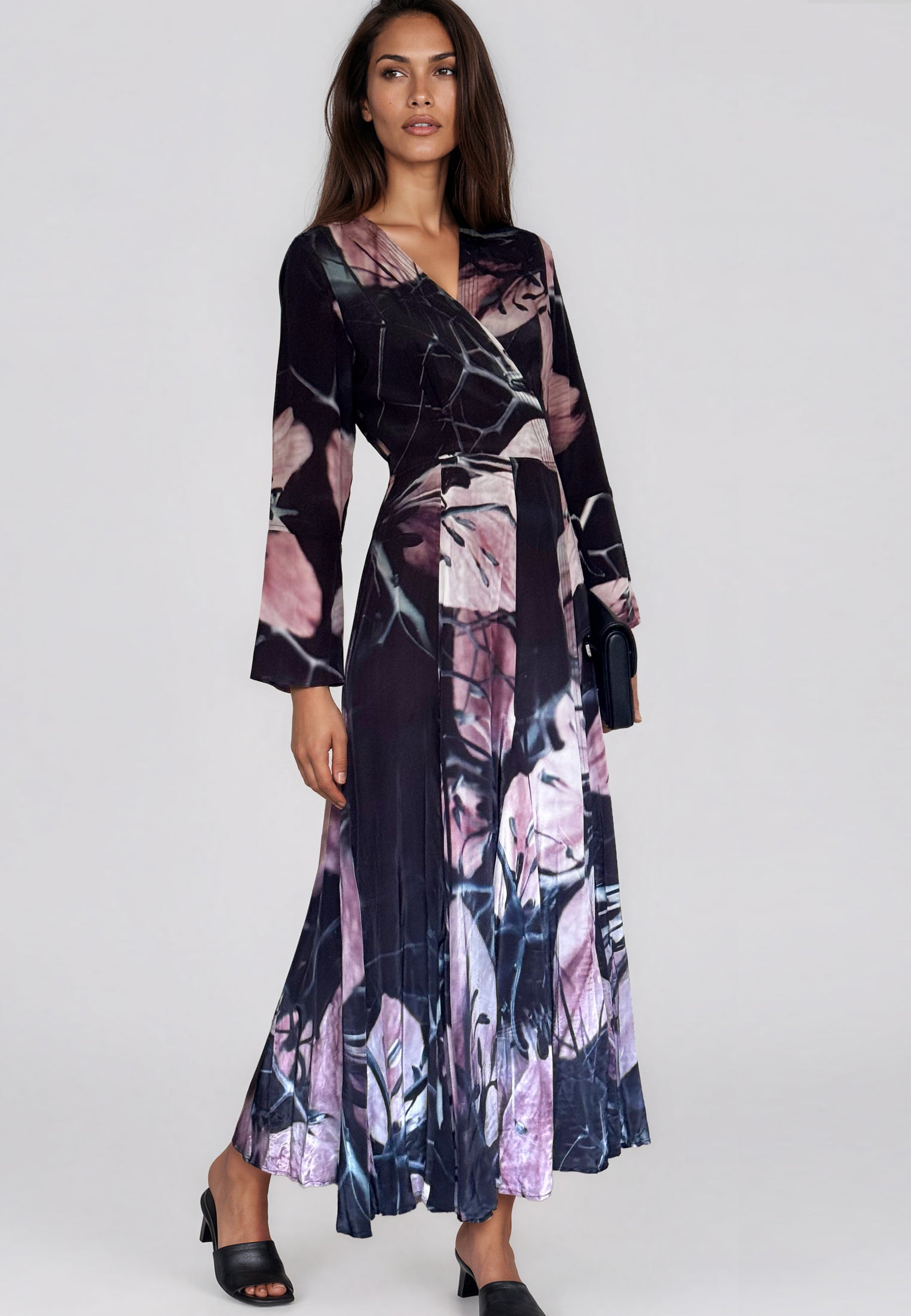 FLORENCE WRAP DRESS WHISPER
