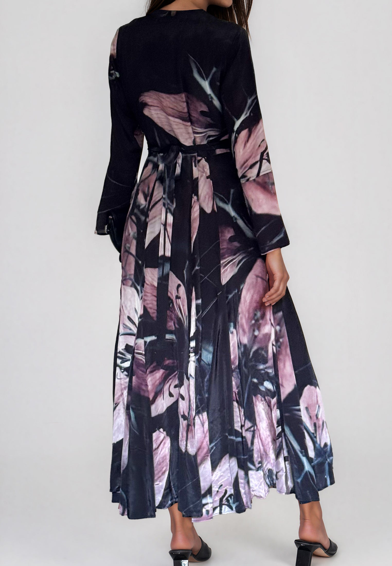 FLORENCE WRAP DRESS WHISPER