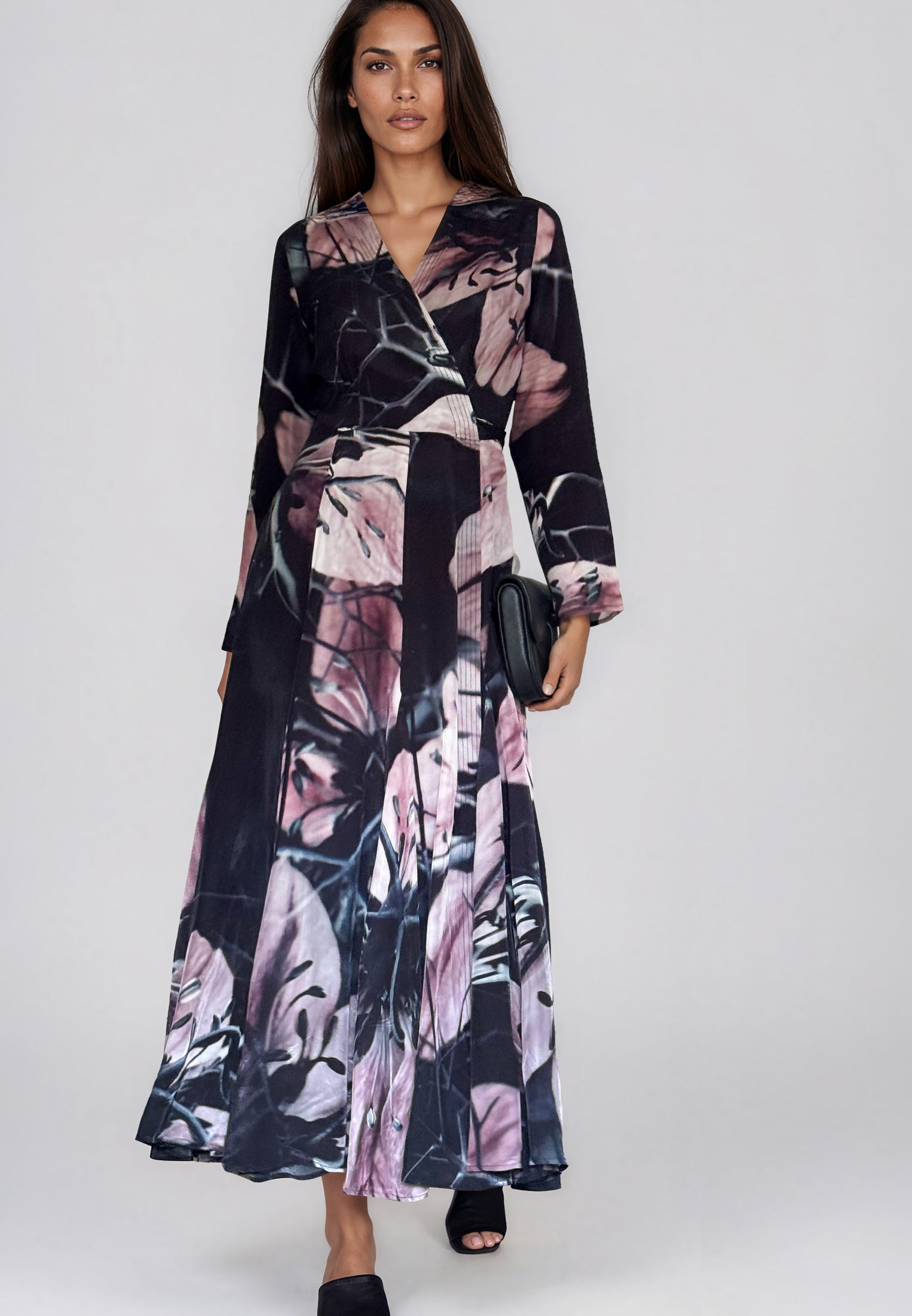FLORENCE WRAP DRESS WHISPER