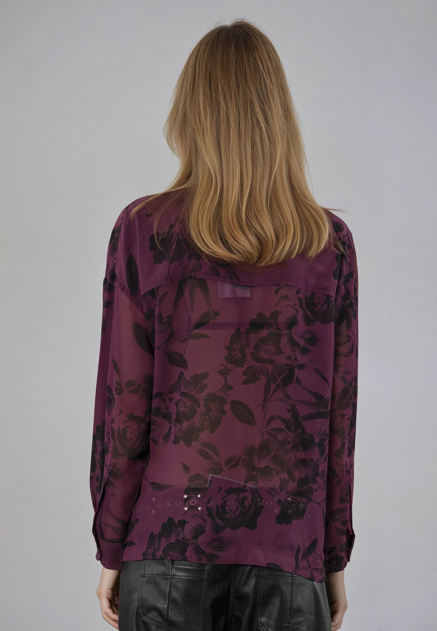 FREYA SHIRT ROSA MAUVE WINE