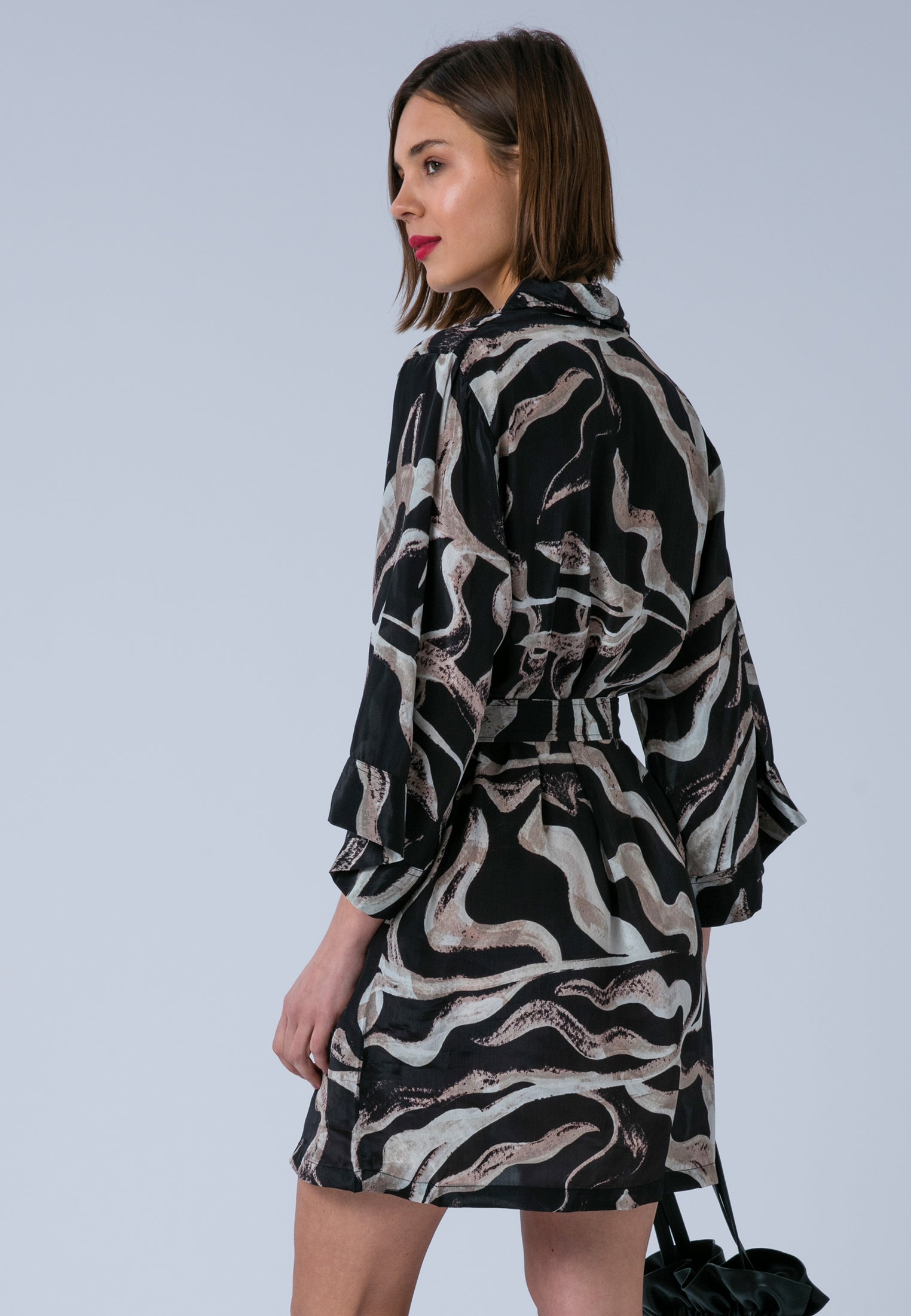 GLORY TUNIC NEEDLE SEPIA