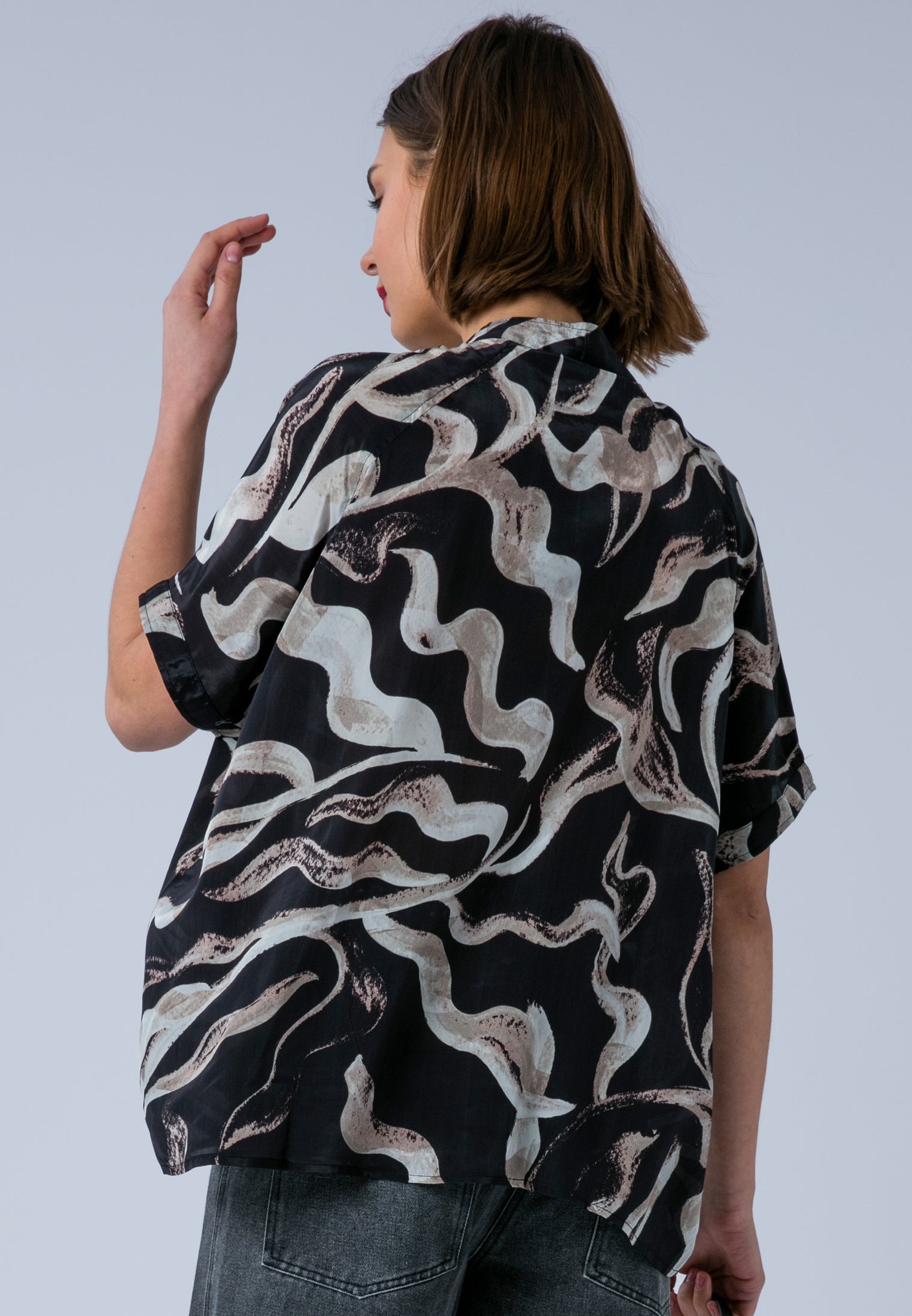 GLORY TOP NEEDLE SEPIA