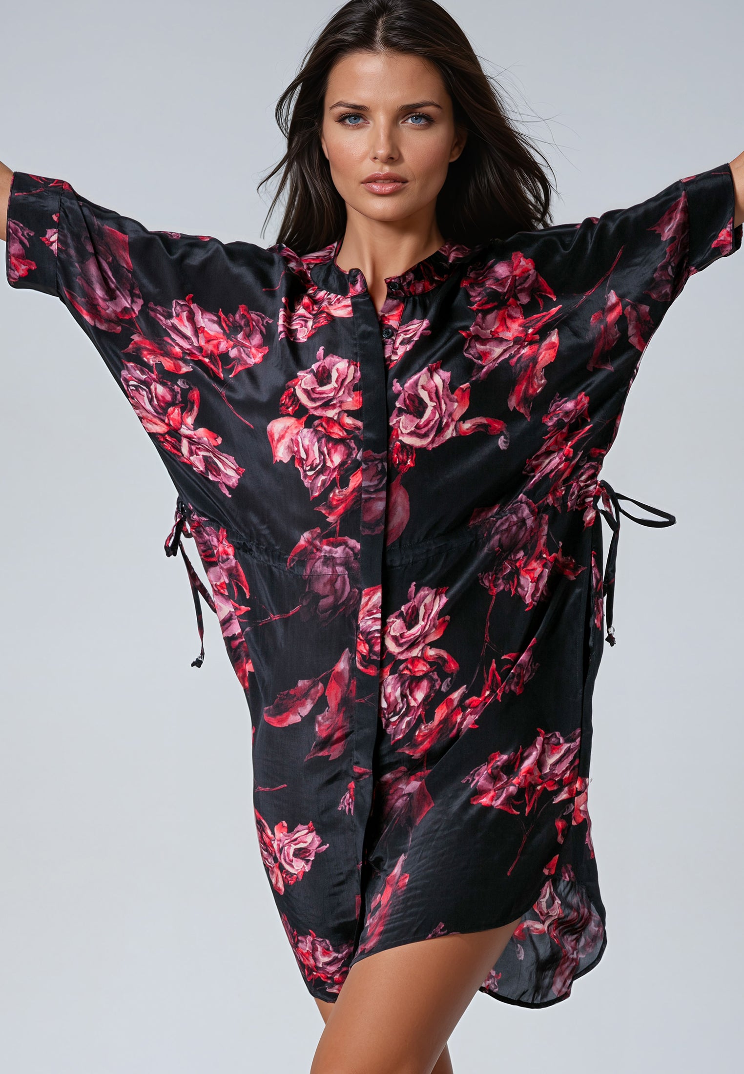 LOLA TUNIC FADE RED