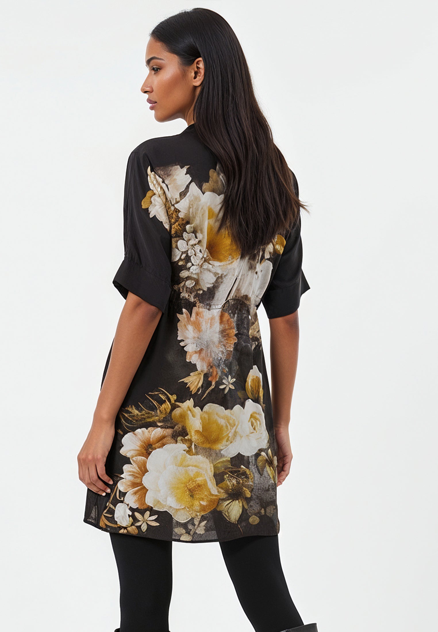 LOLA TUNIC FALLEN SEPIA