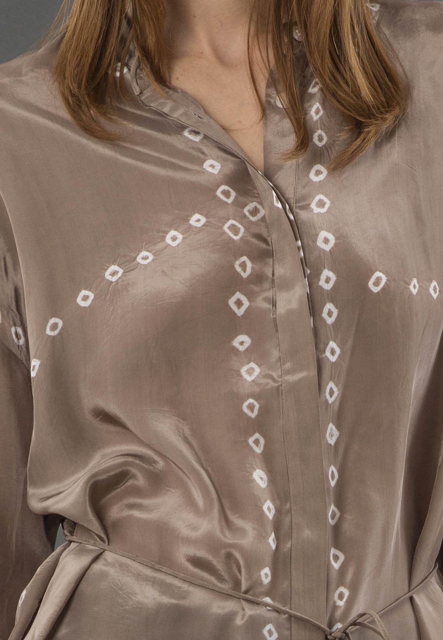 LOLA SHIRT BRINDLE & BLACK