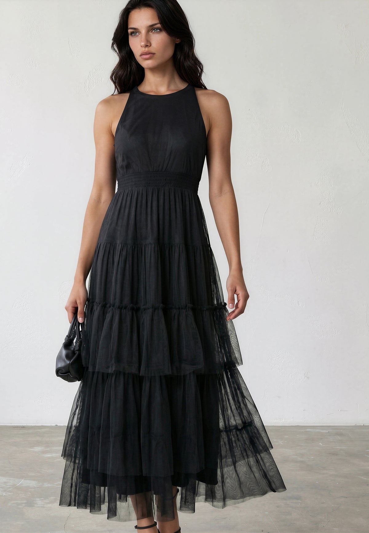 MYLA MAXI DRESS BLACK
