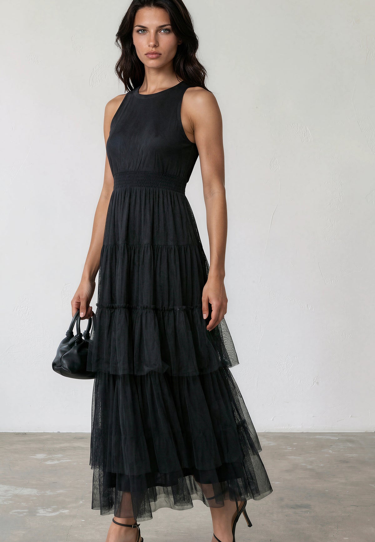 MYLA MAXI DRESS BLACK