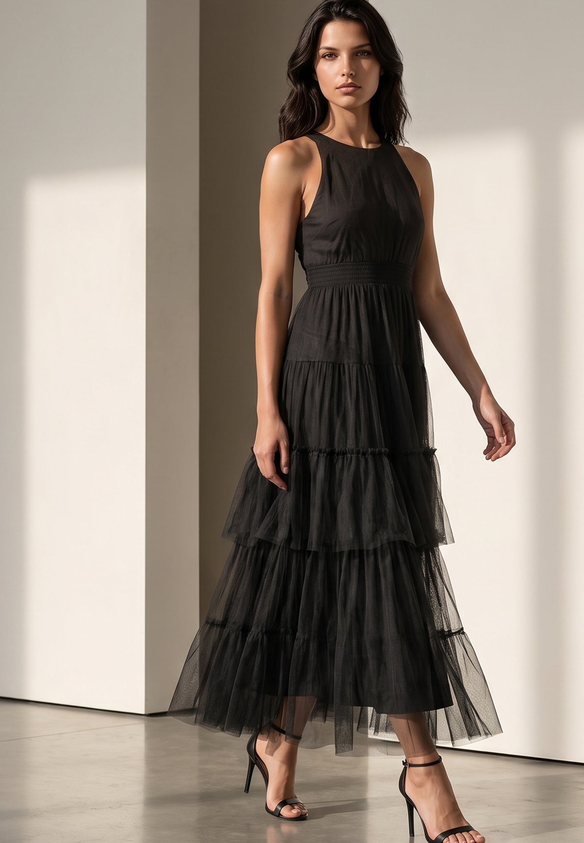 MYLA MAXI DRESS BLACK