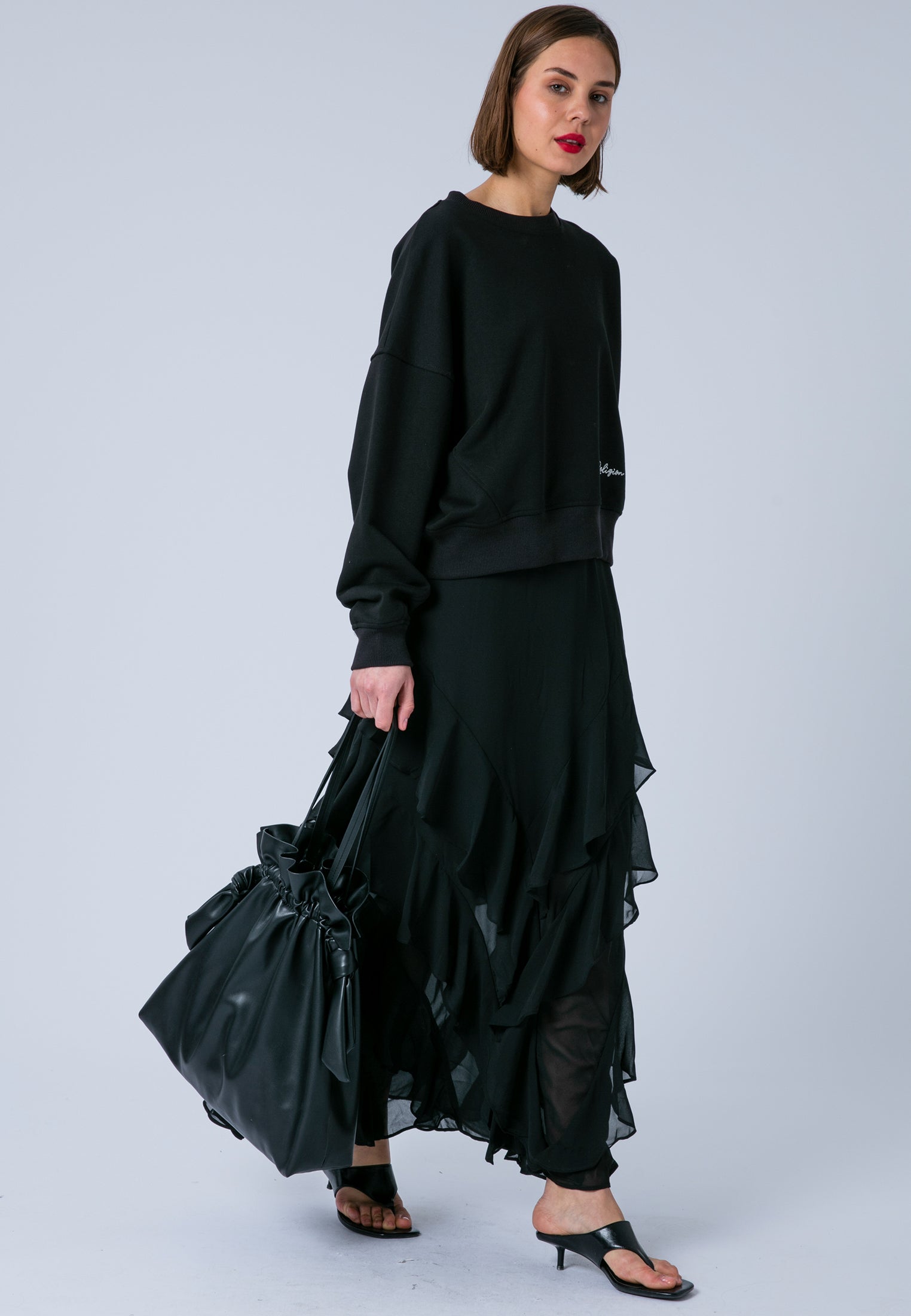 SCARLET SKIRT BLACK