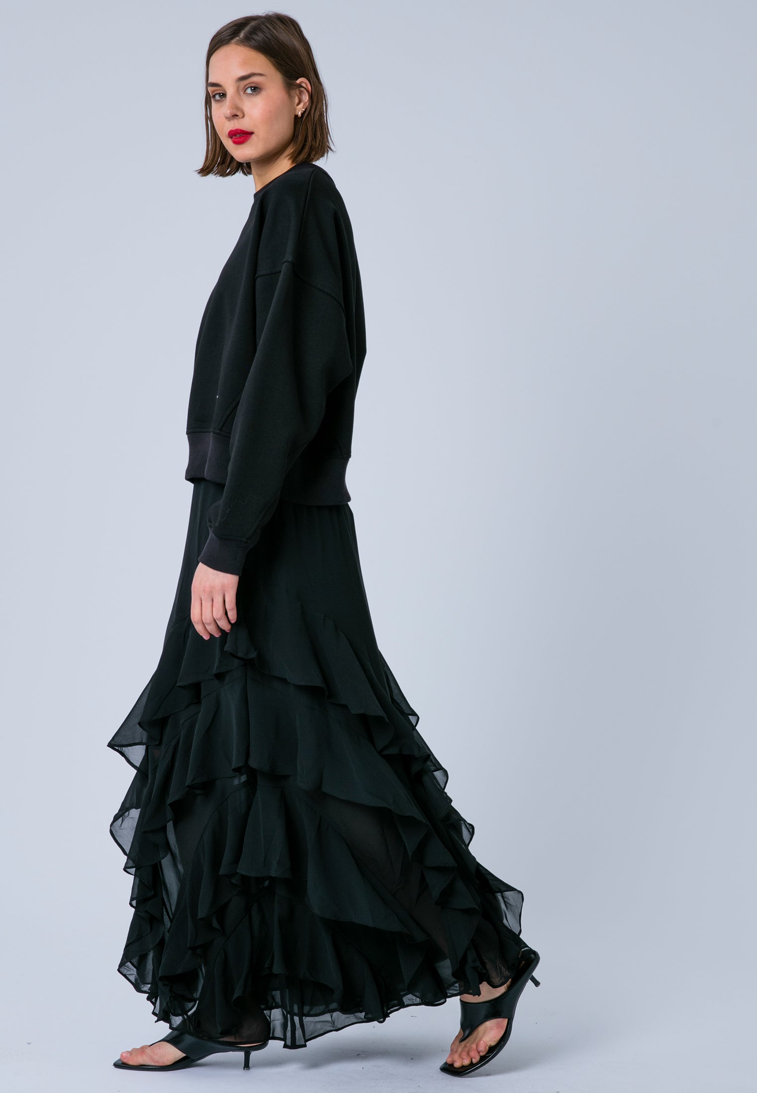 SCARLET SKIRT BLACK