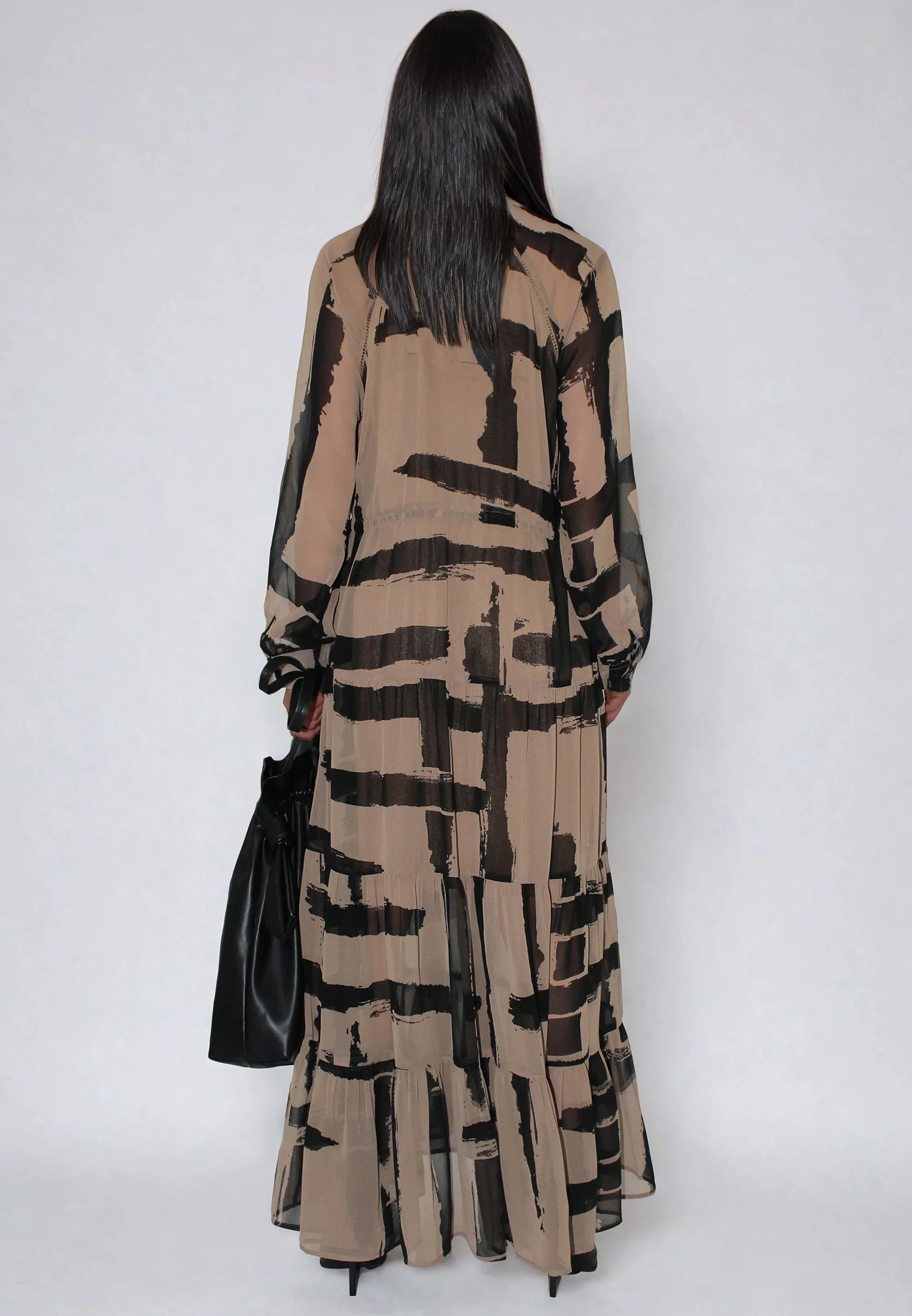 ZOE MAXI DRESS SELVAGE COCO