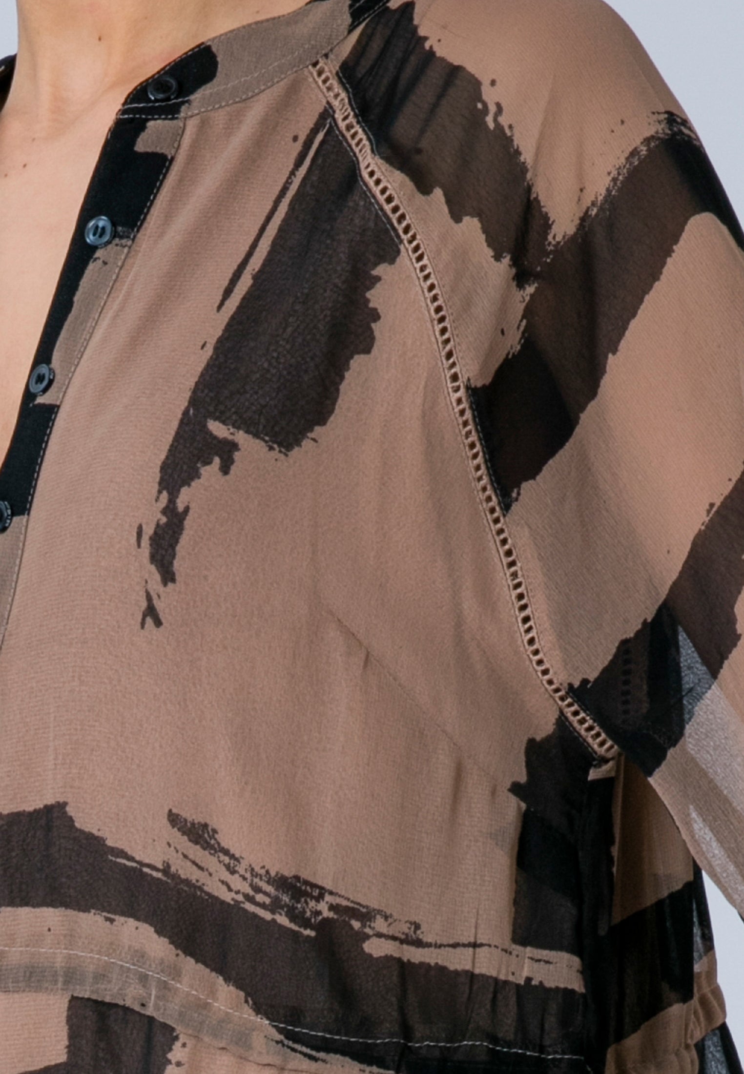 ZOE MAXI DRESS SELVAGE COCO