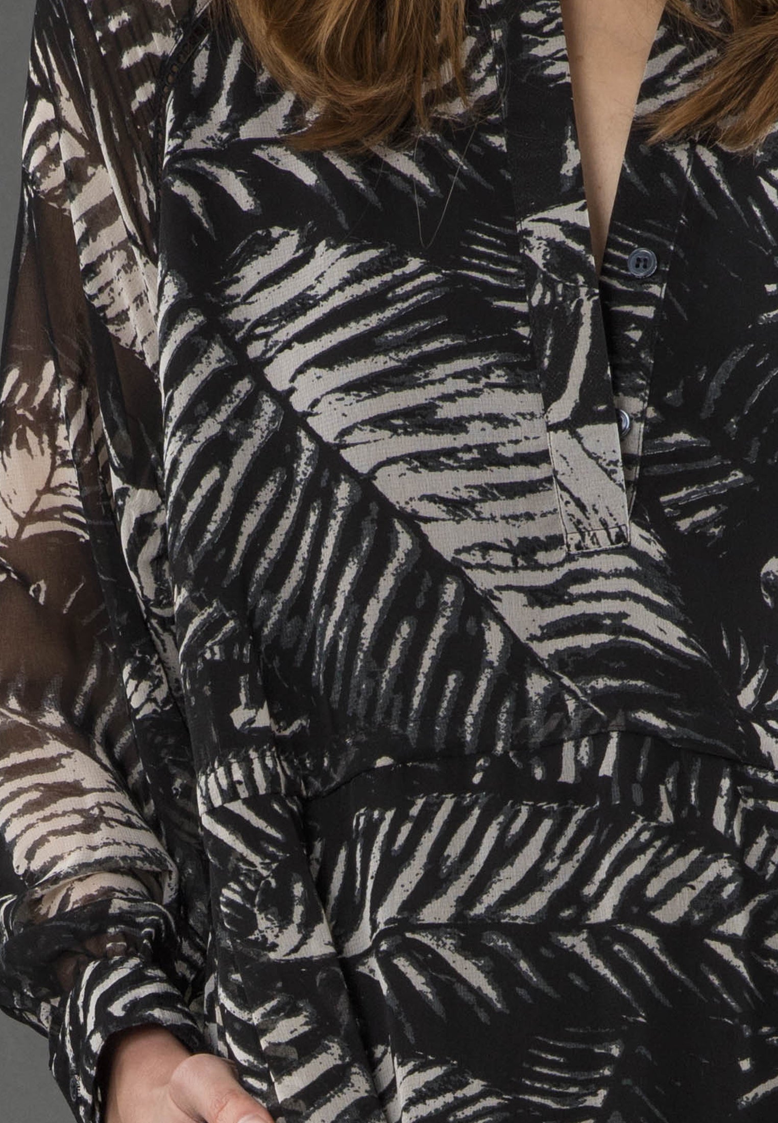 ZOE MAXI DRESS VAMP BLACK & WHITE