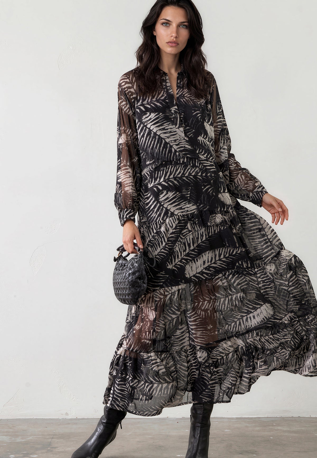 ZOE MAXI DRESS BLACK