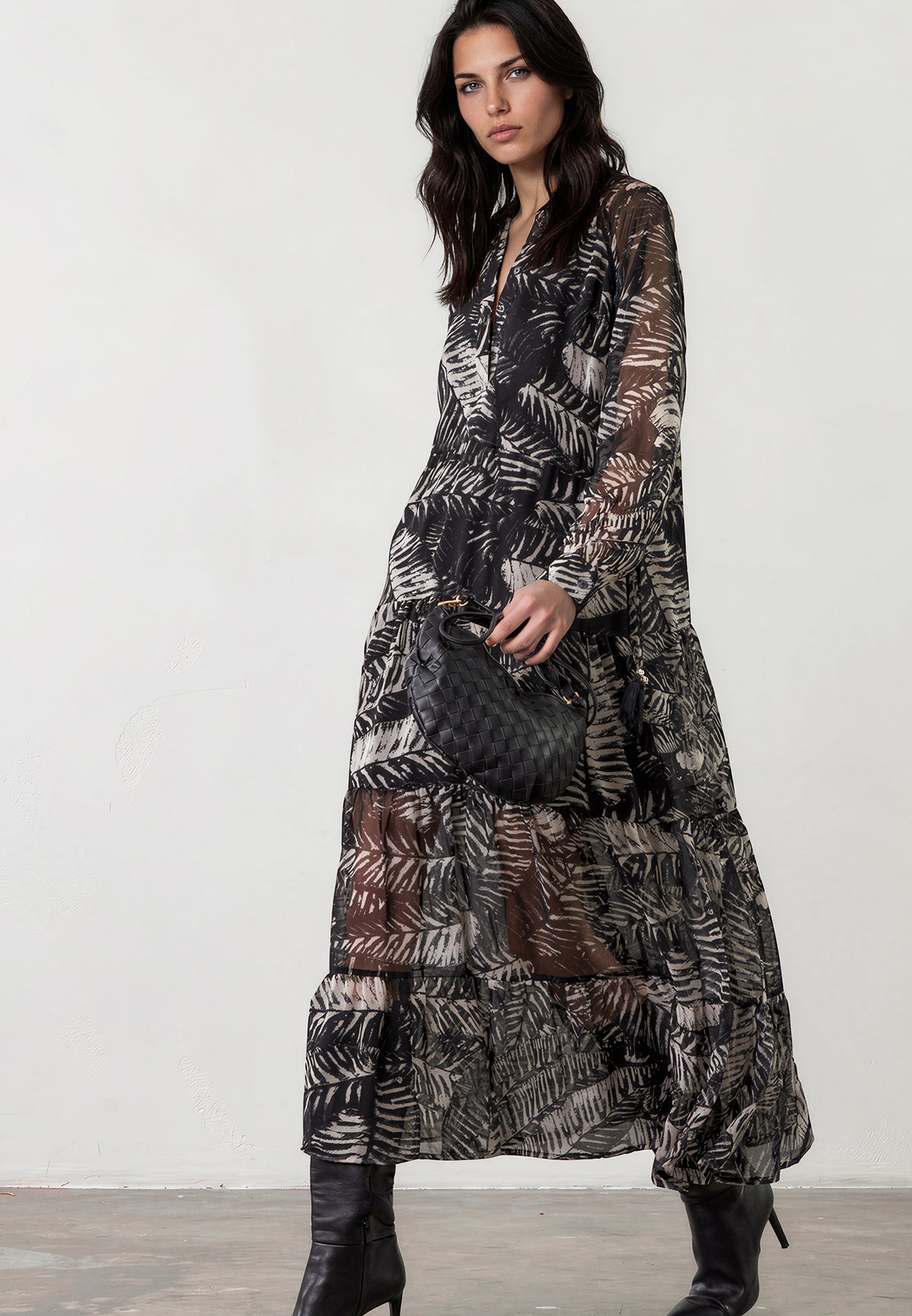 ZOE MAXI DRESS BLACK