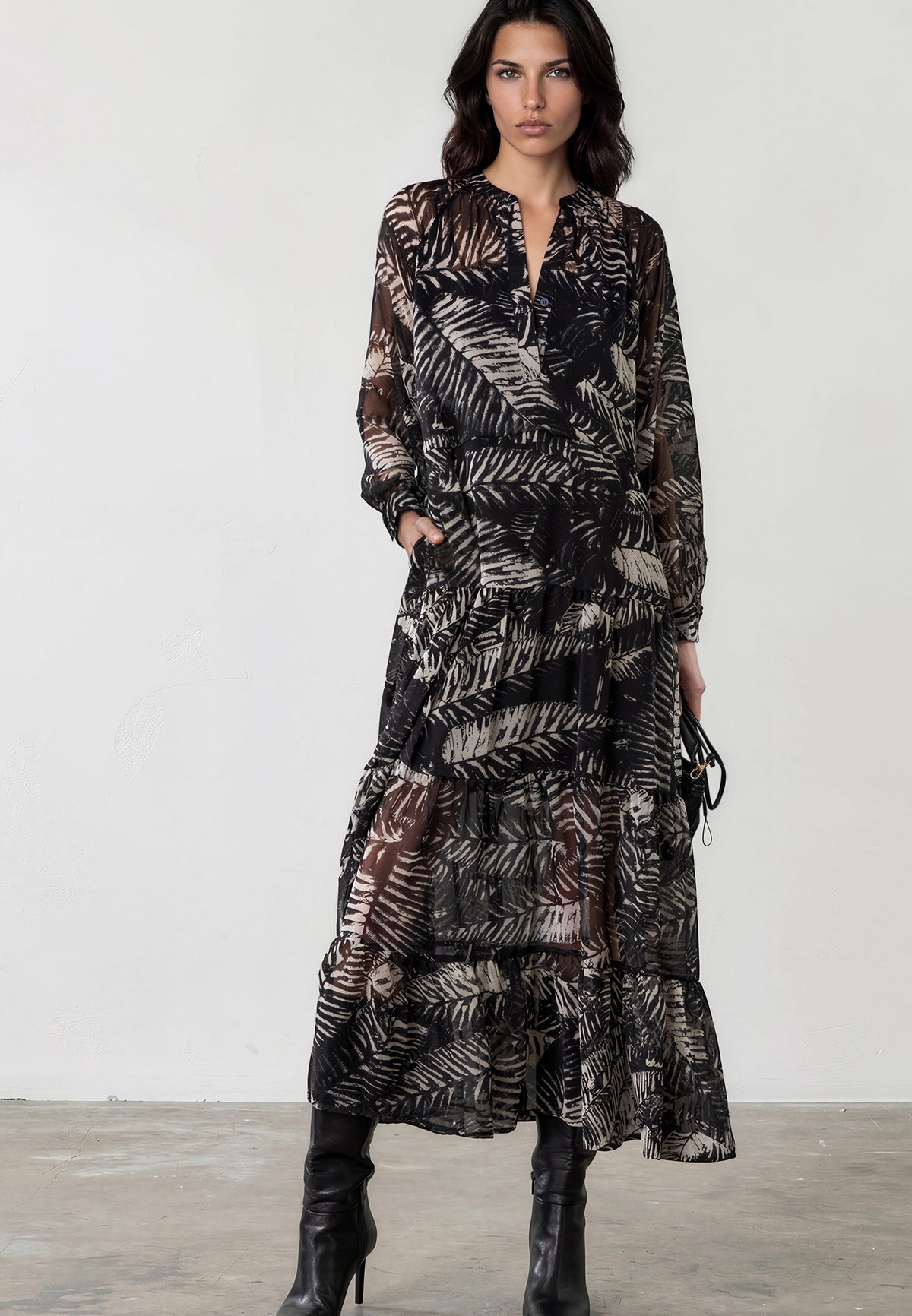 ZOE MAXI DRESS BLACK