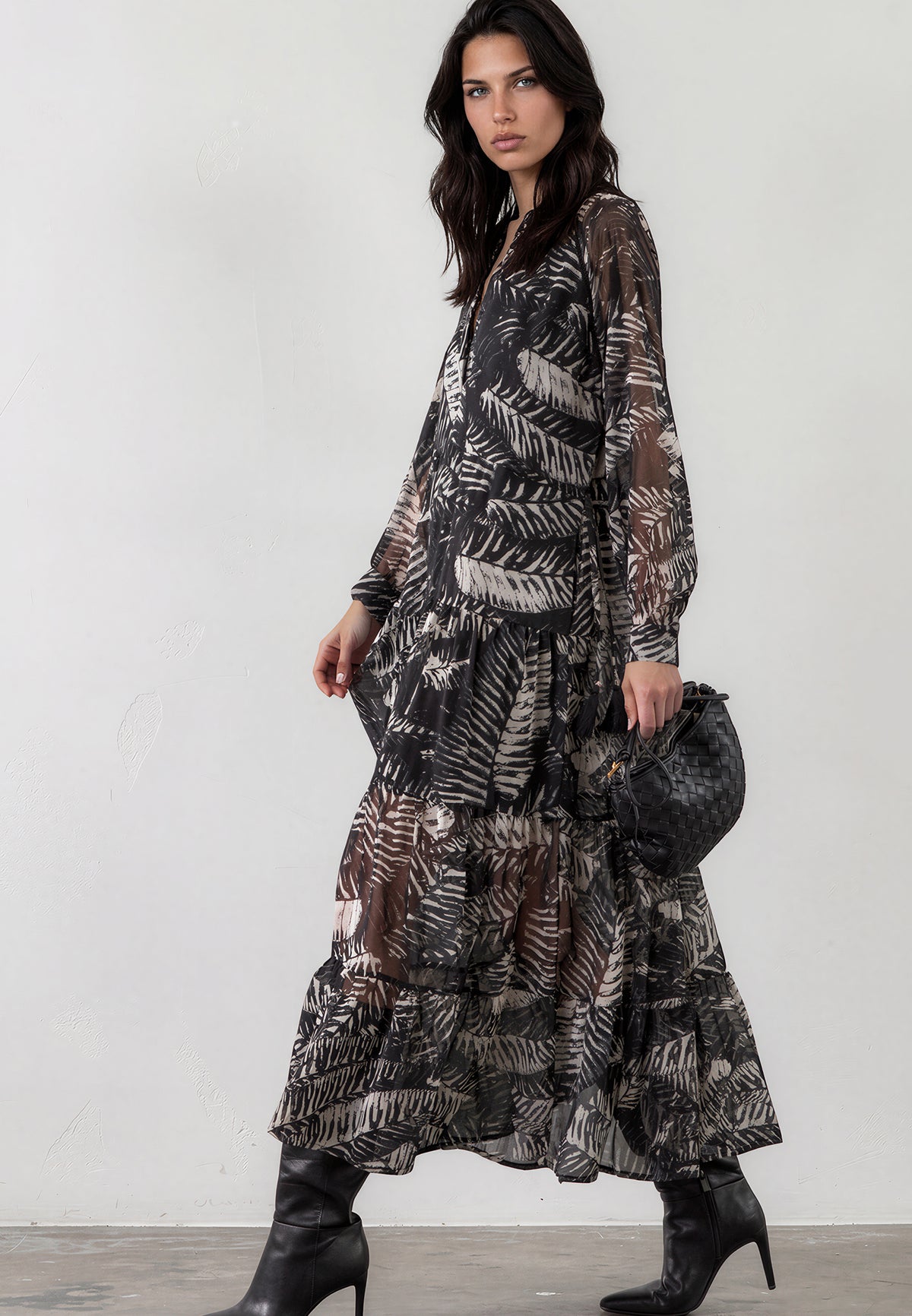 ZOE MAXI DRESS BLACK