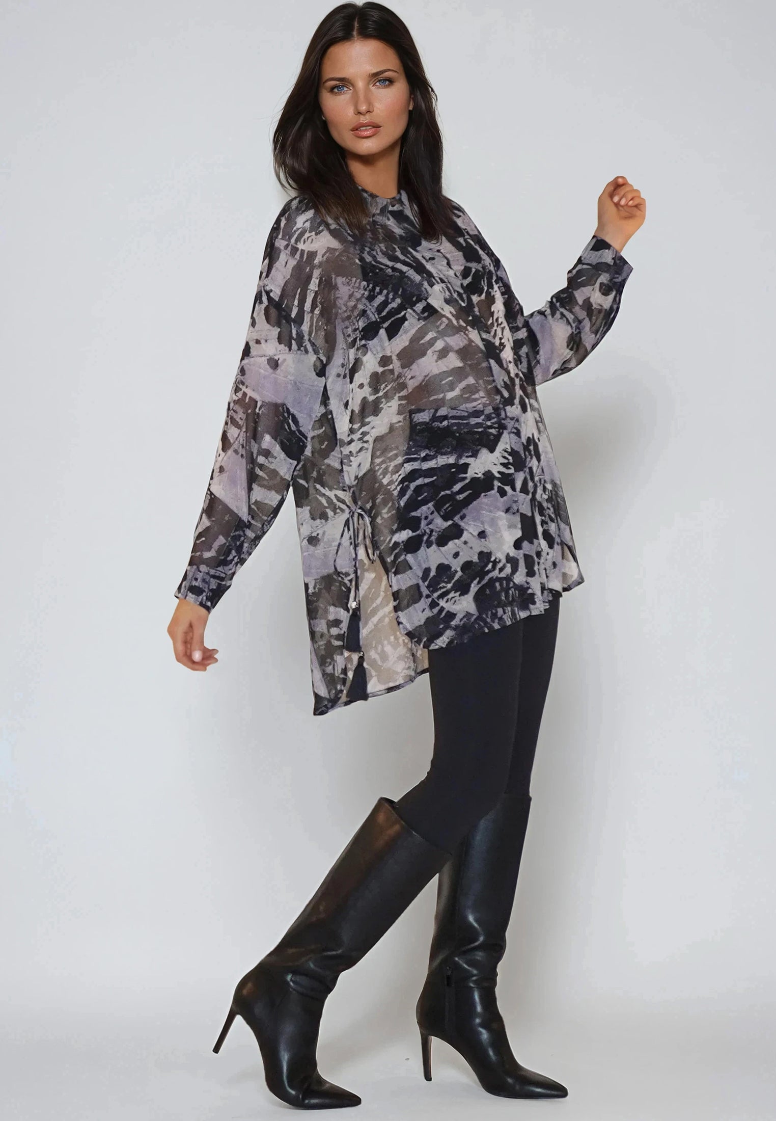 ZOE SHIRT WINGS TAUPE