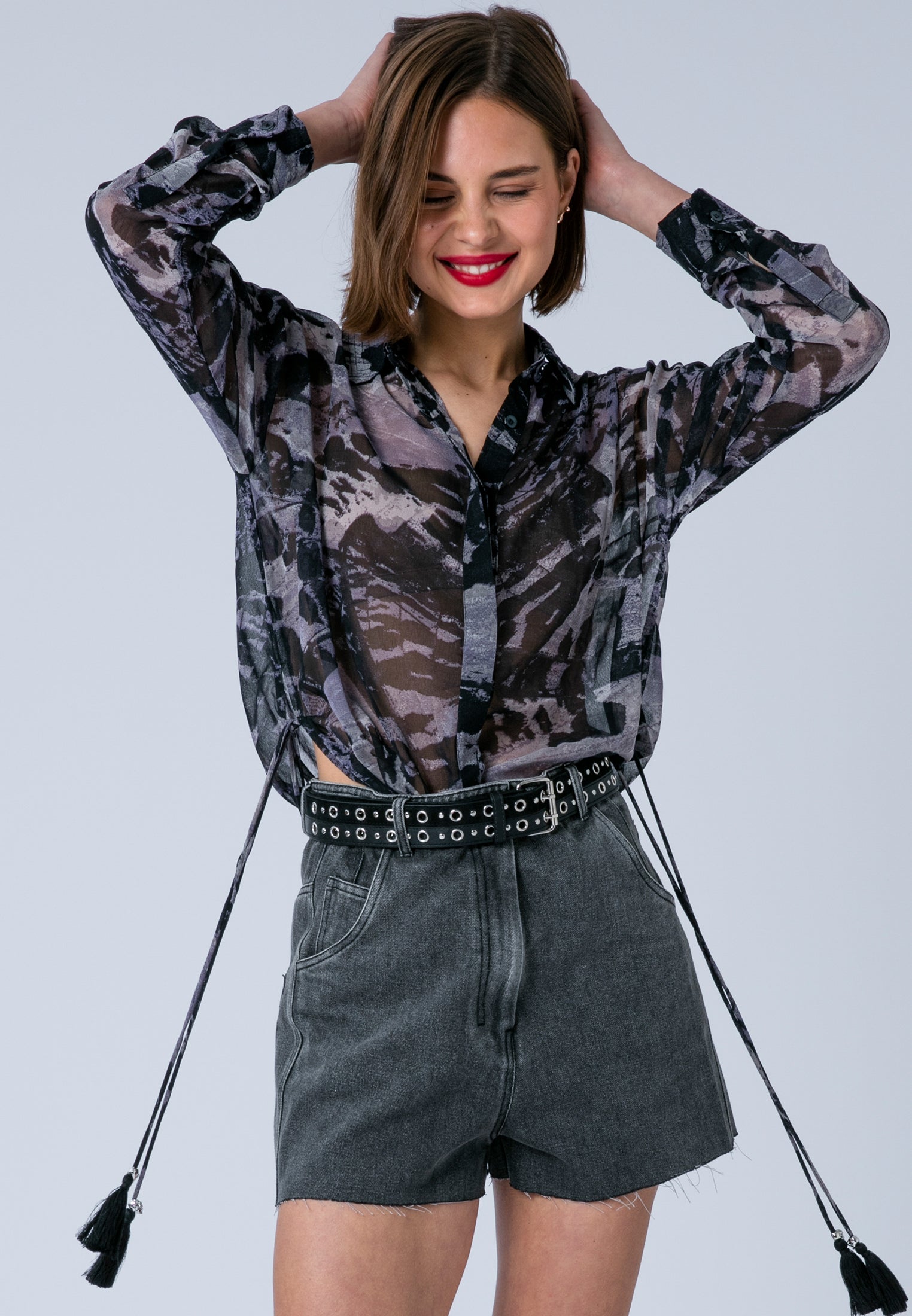 ZOE SHIRT WINGS TAUPE