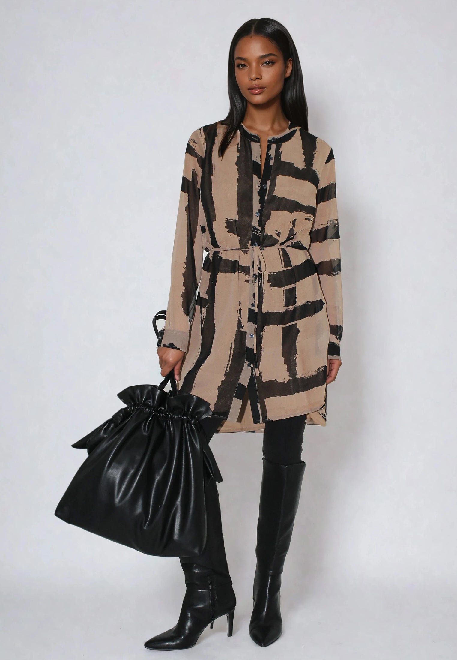 ZOE TUNIC SELVAGE COCO