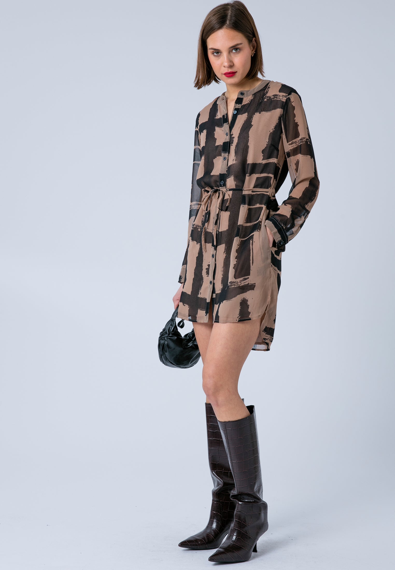 ZOE TUNIC SELVAGE COCO