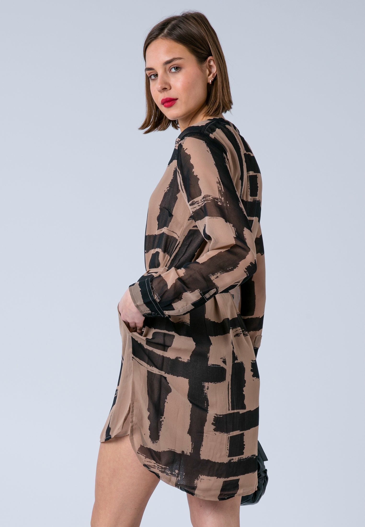 ZOE TUNIC SELVAGE COCO