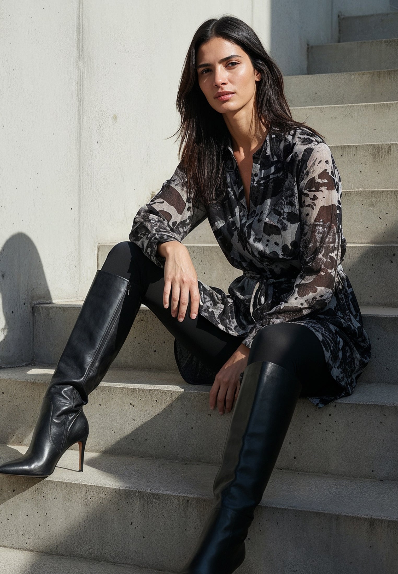 ZOE TUNIC WINGS TAUPE