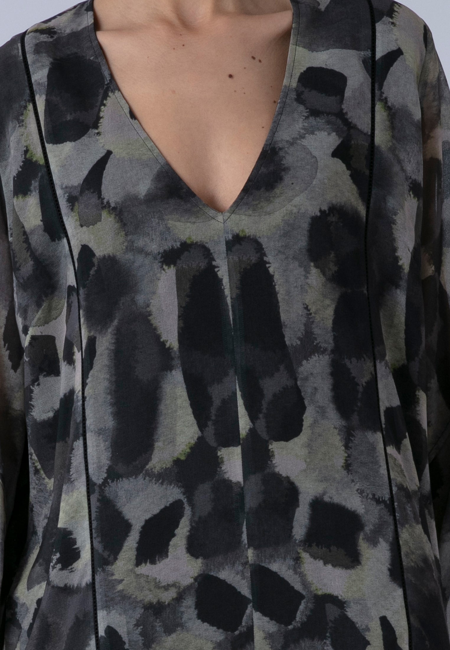 EDIE TUNIC DRESS TERRAZZO YELLOW