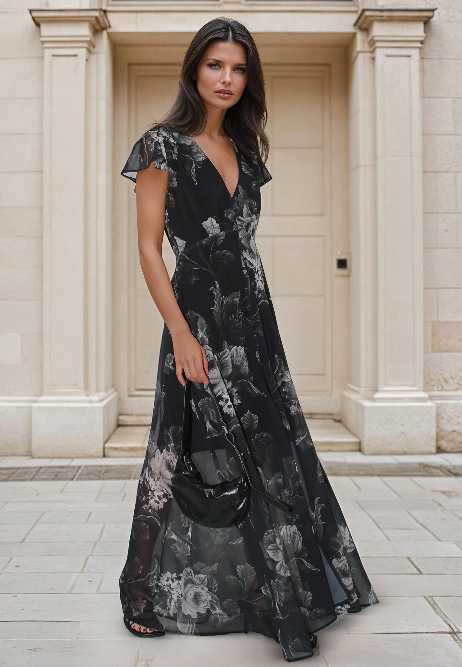 INDIUM MAXI DRESS FLORAL
