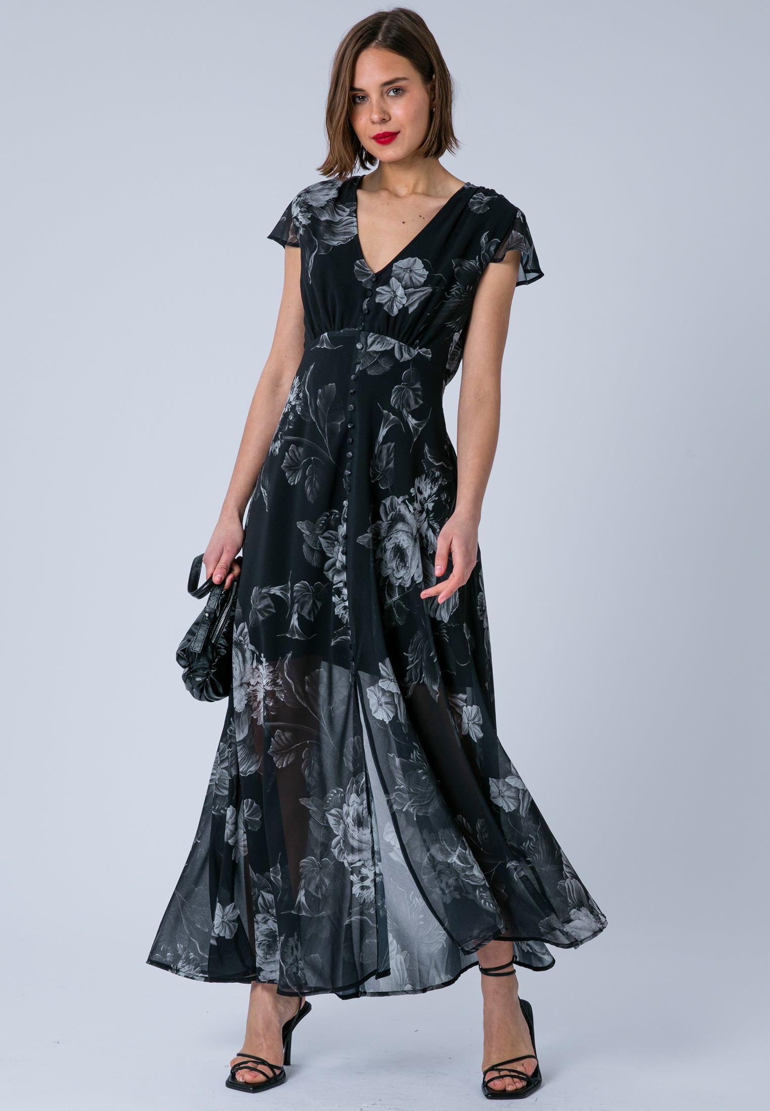 INDIUM MAXI DRESS FLORAL