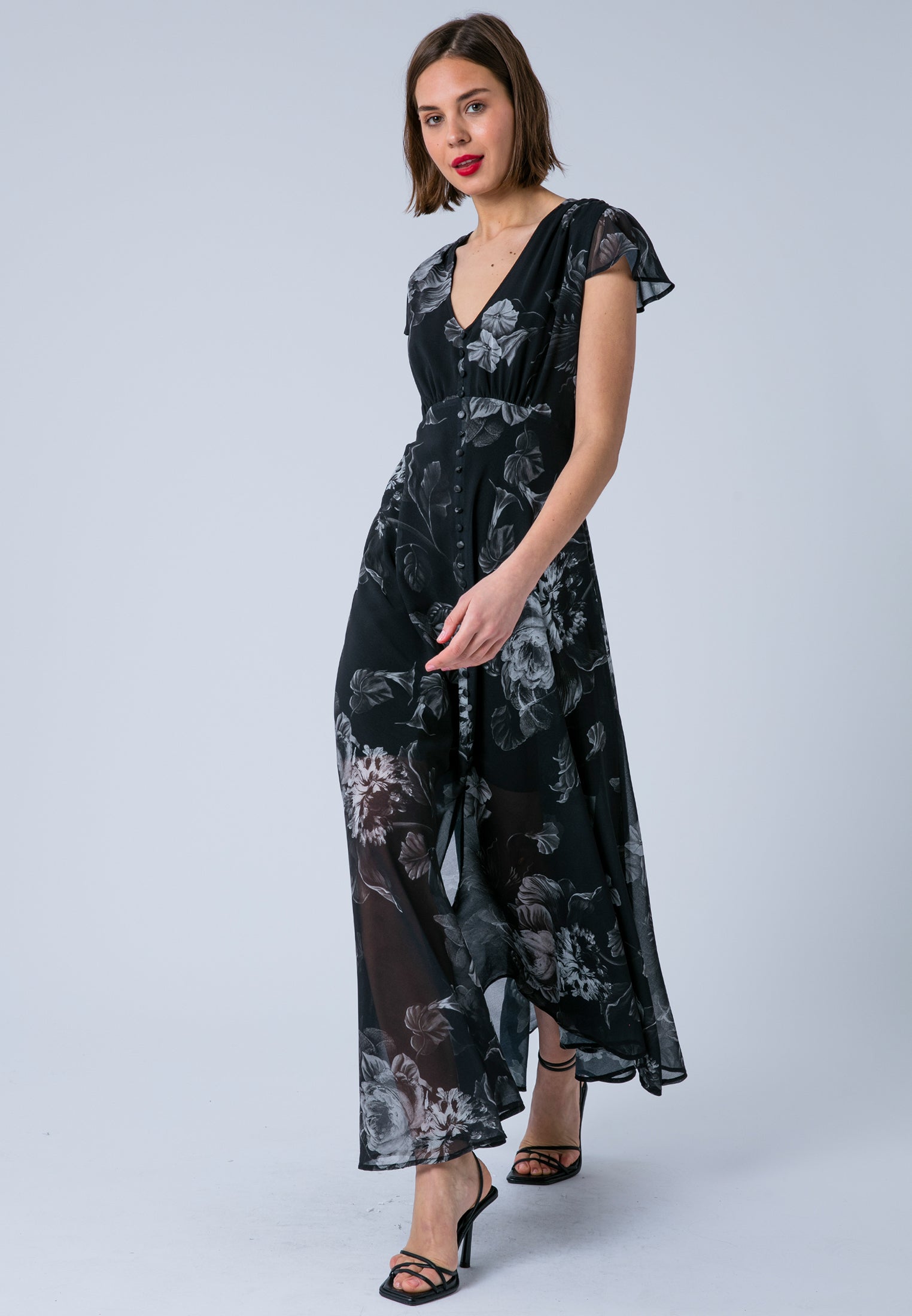 INDIUM MAXI DRESS FLORAL