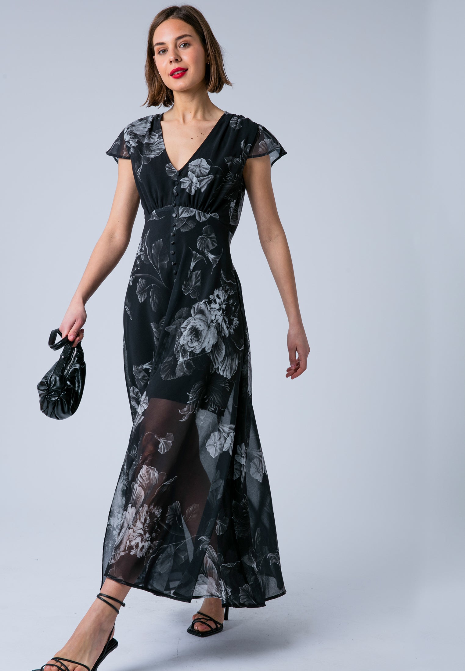 INDIUM MAXI DRESS FLORAL