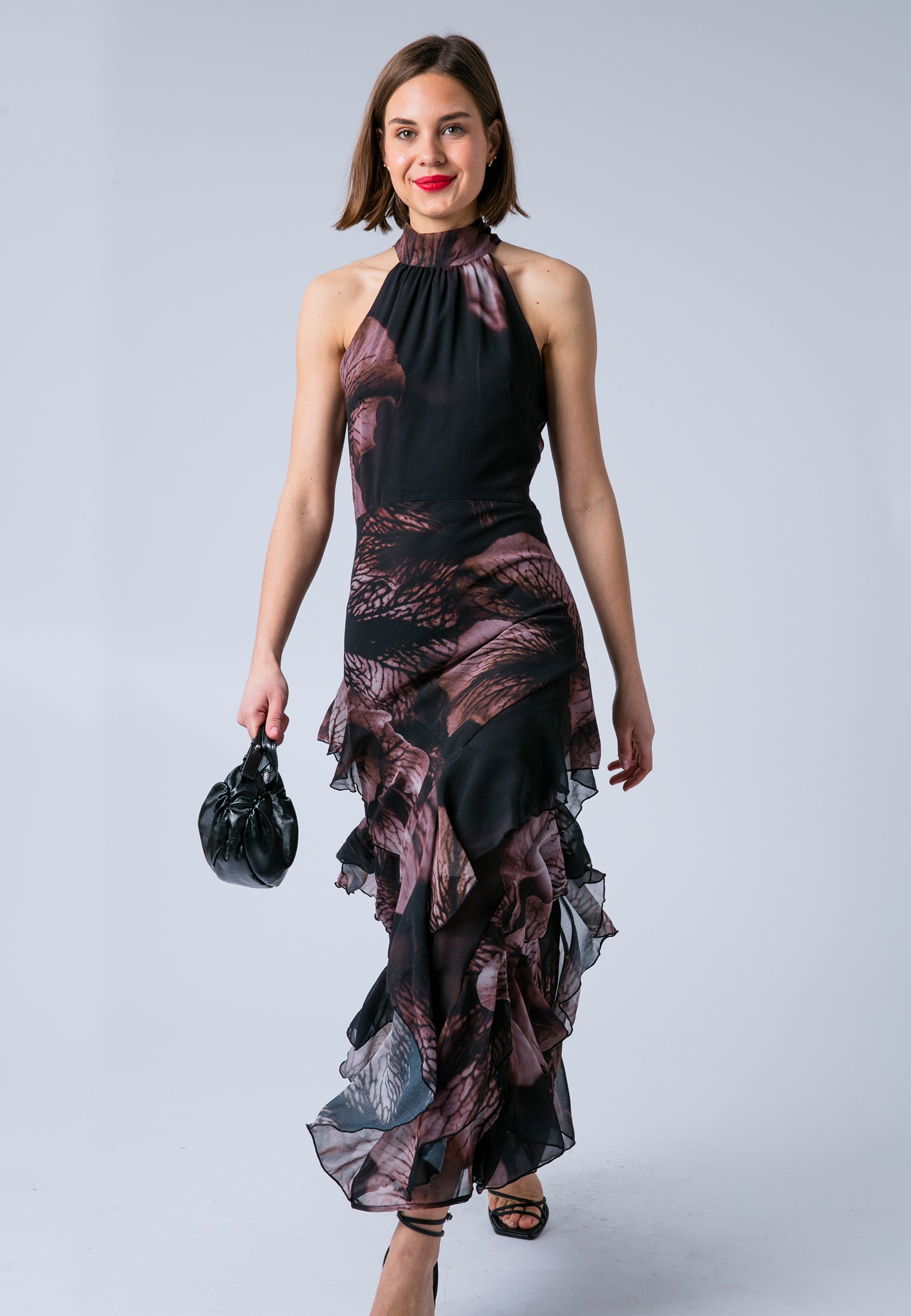 TAYLOR MAXI DRESS TRACE PINK