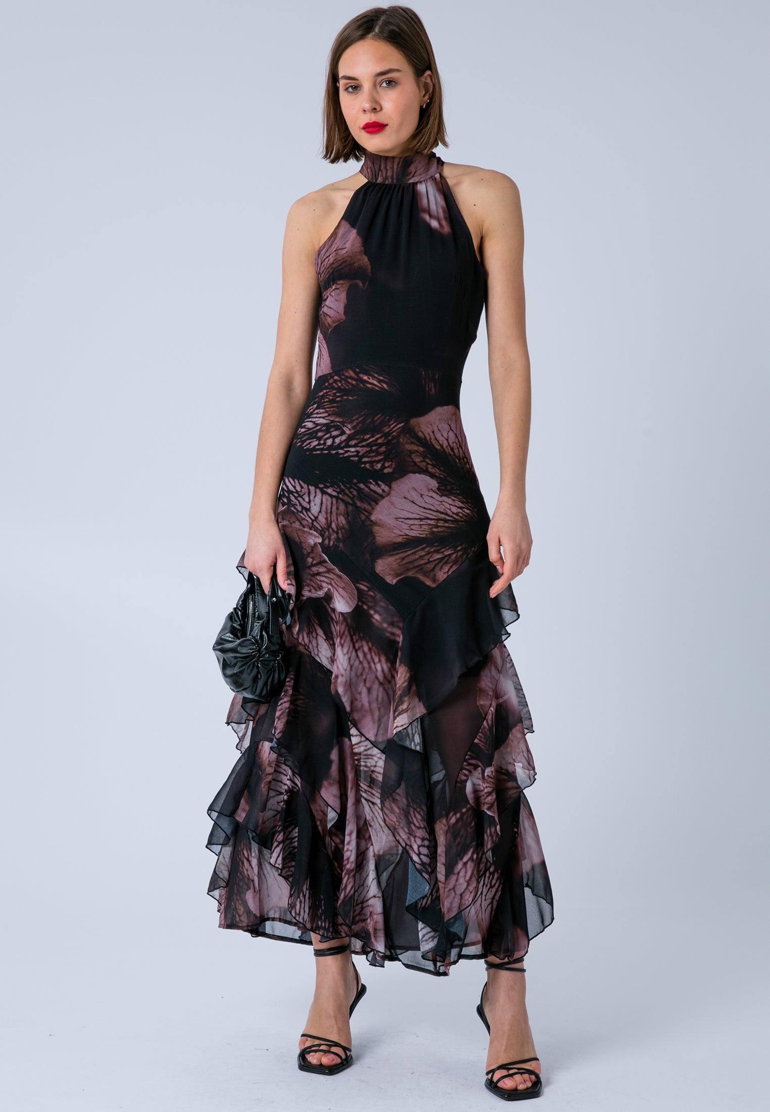 TAYLOR MAXI DRESS TRACE PINK