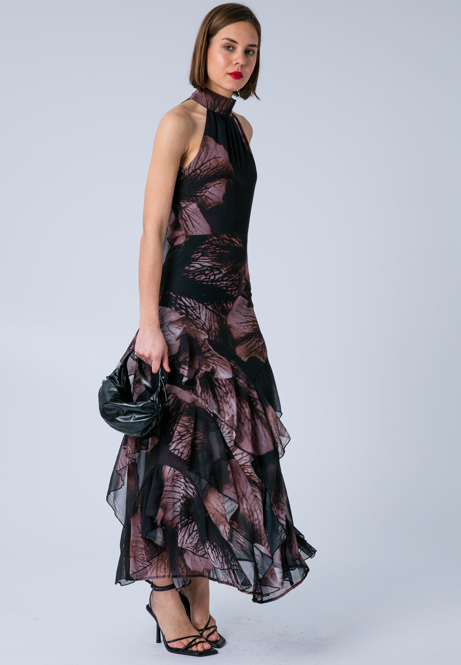 TAYLOR MAXI DRESS TRACE PINK