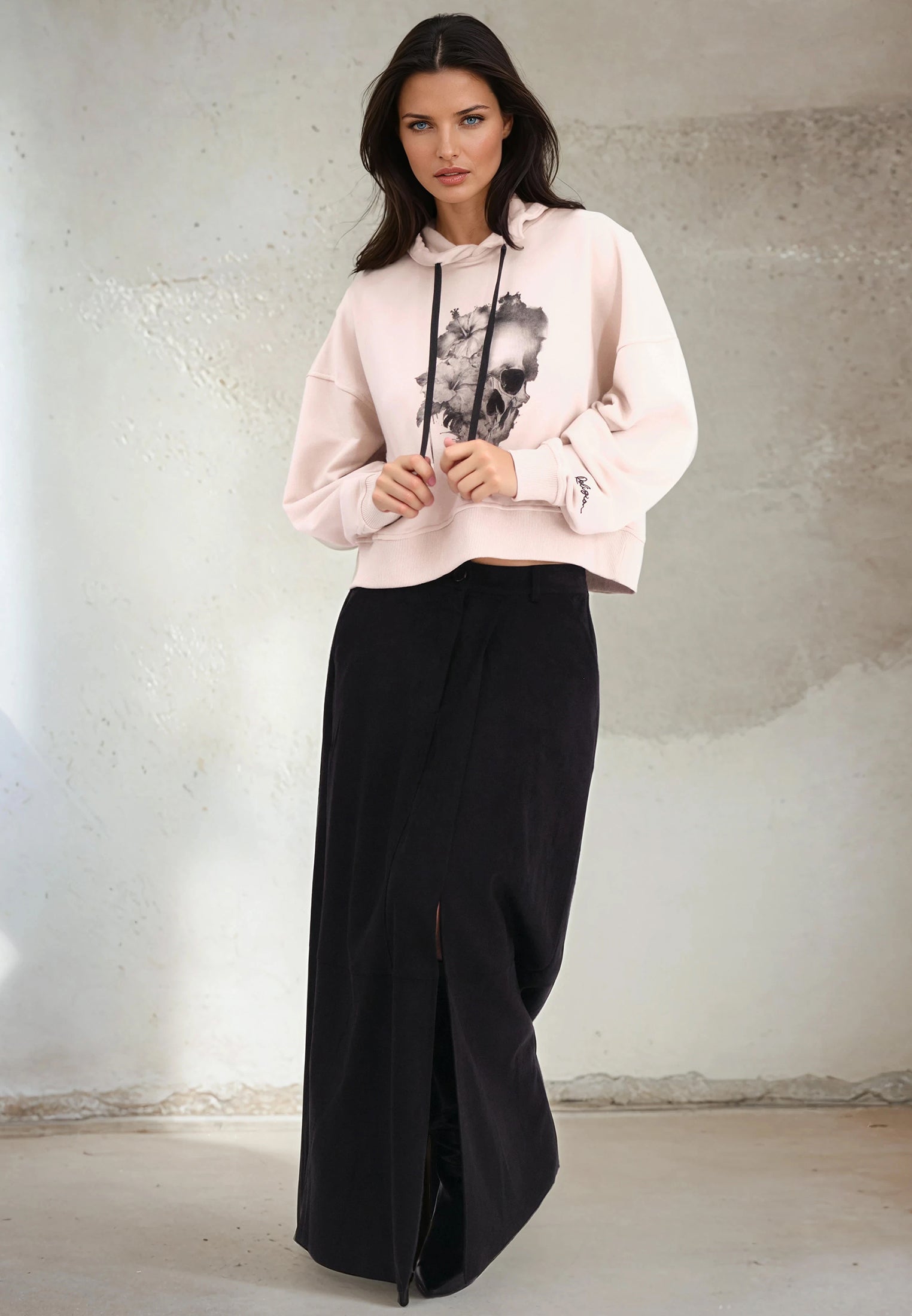FLORA HOODIE SILVER LINING