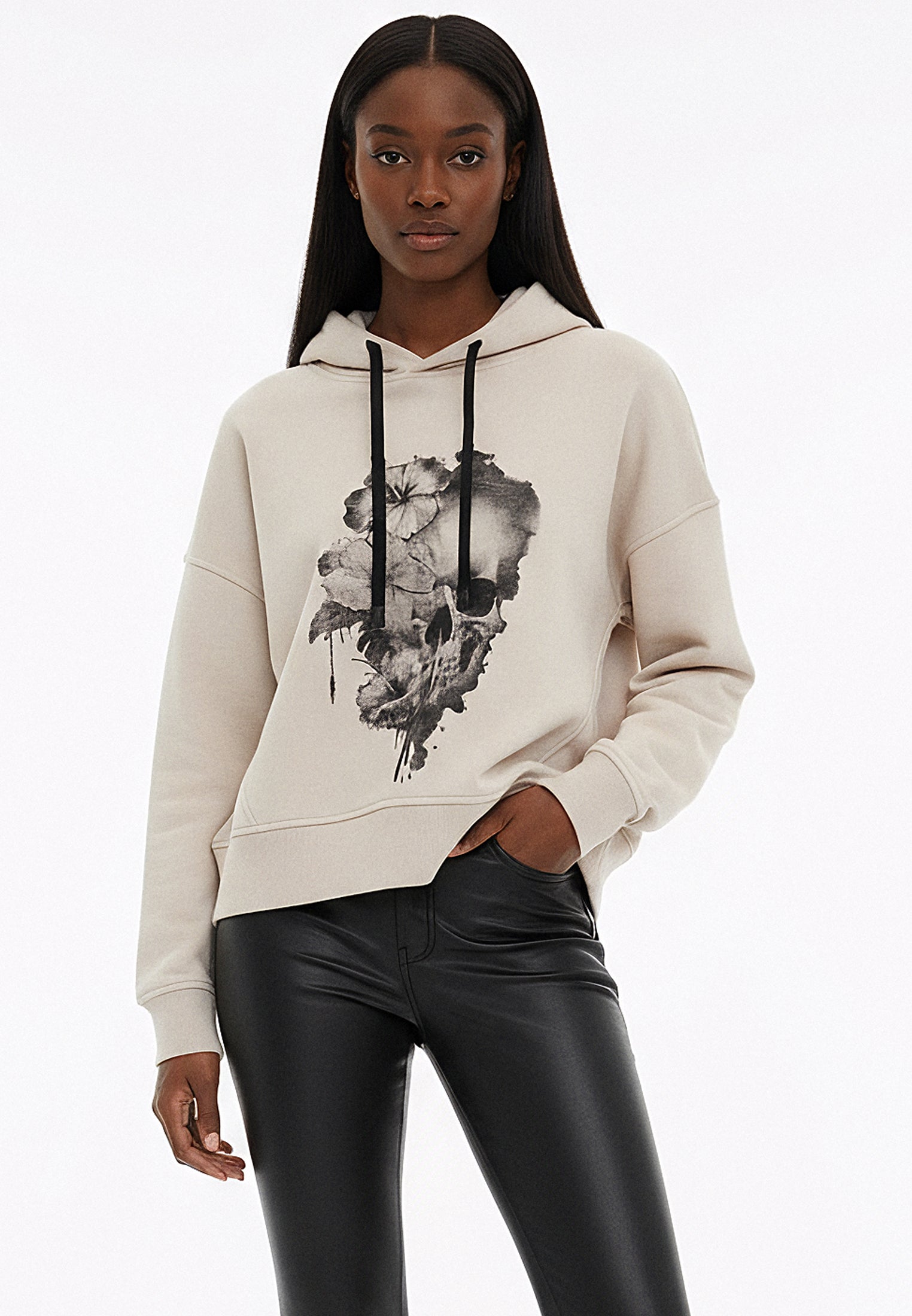 FLORA HOODIE SILVER LINING