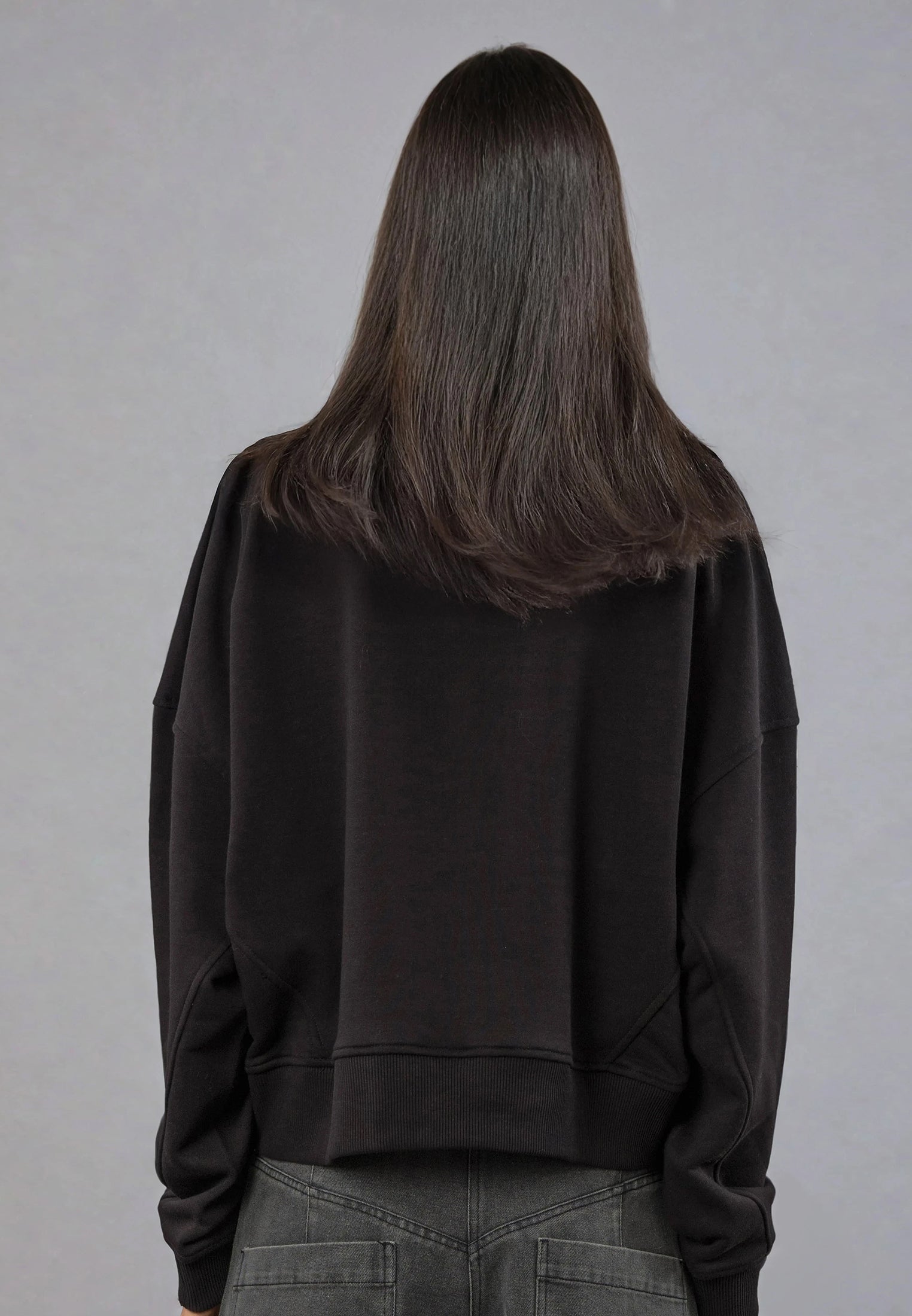 FLORA SWEAT BLACK