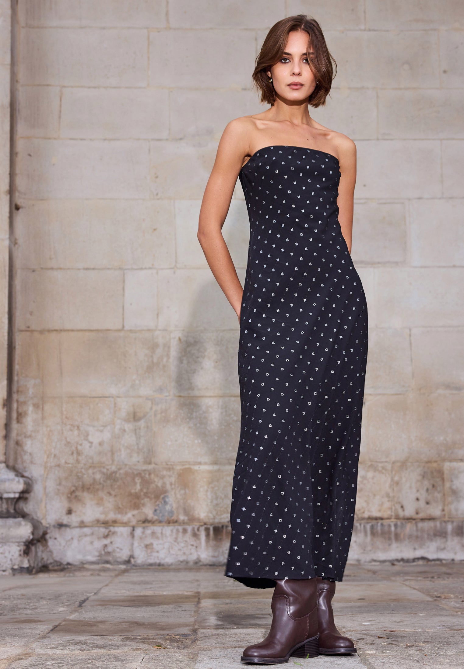 MILA MAXI DRESS BLACK