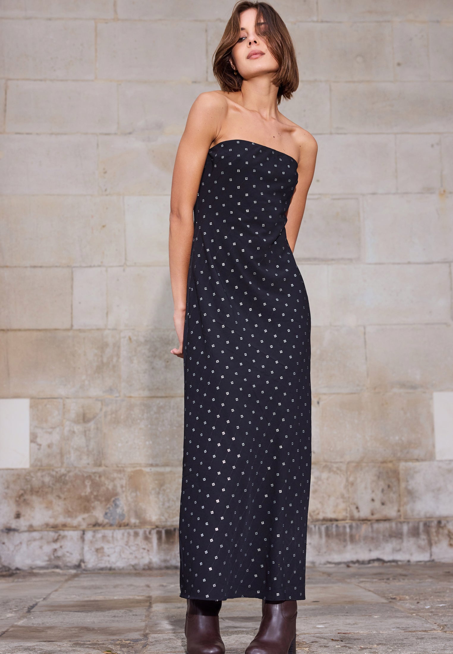 MILA MAXI DRESS BLACK