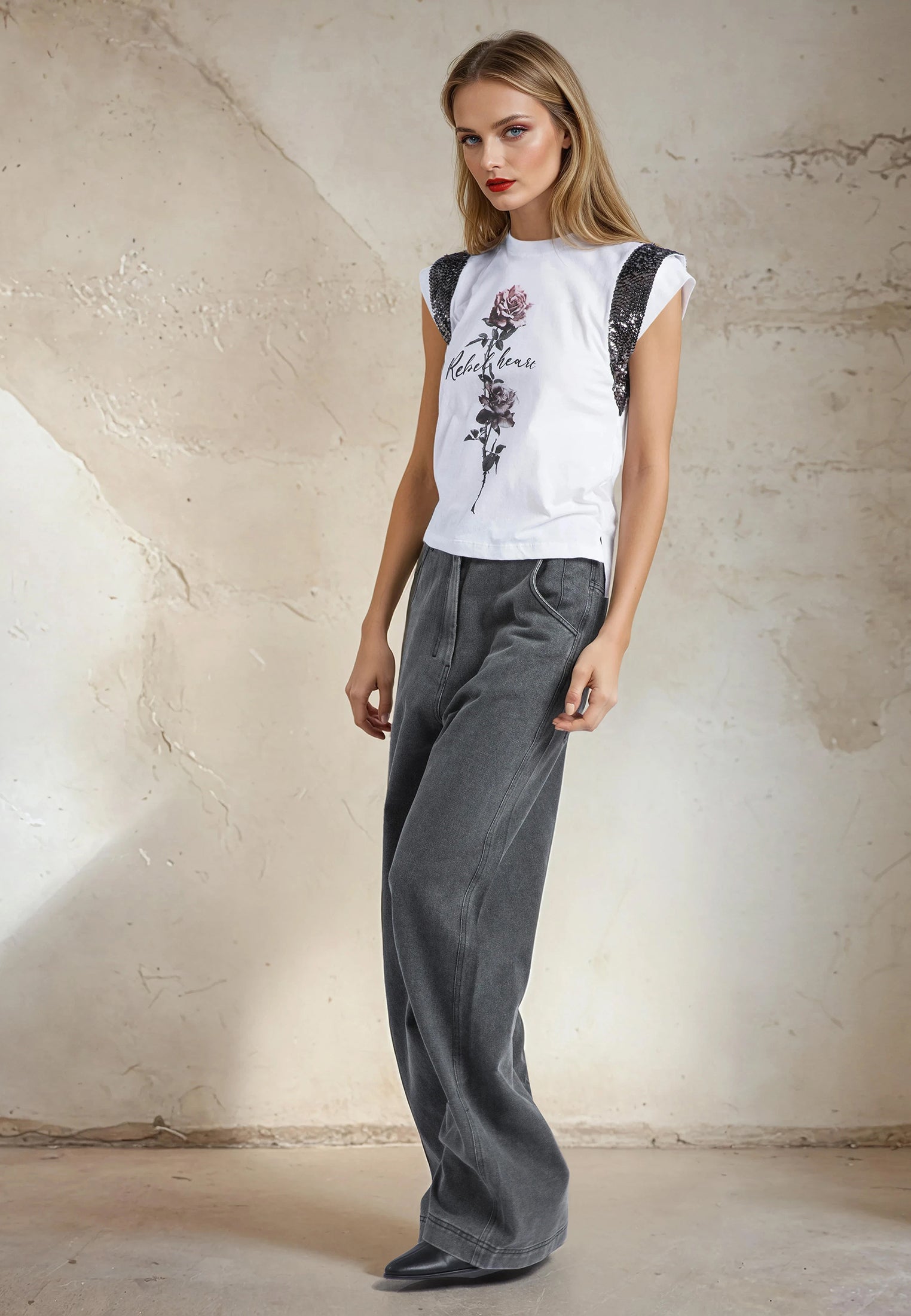 JUST ROSE T-SHIRT WHITE