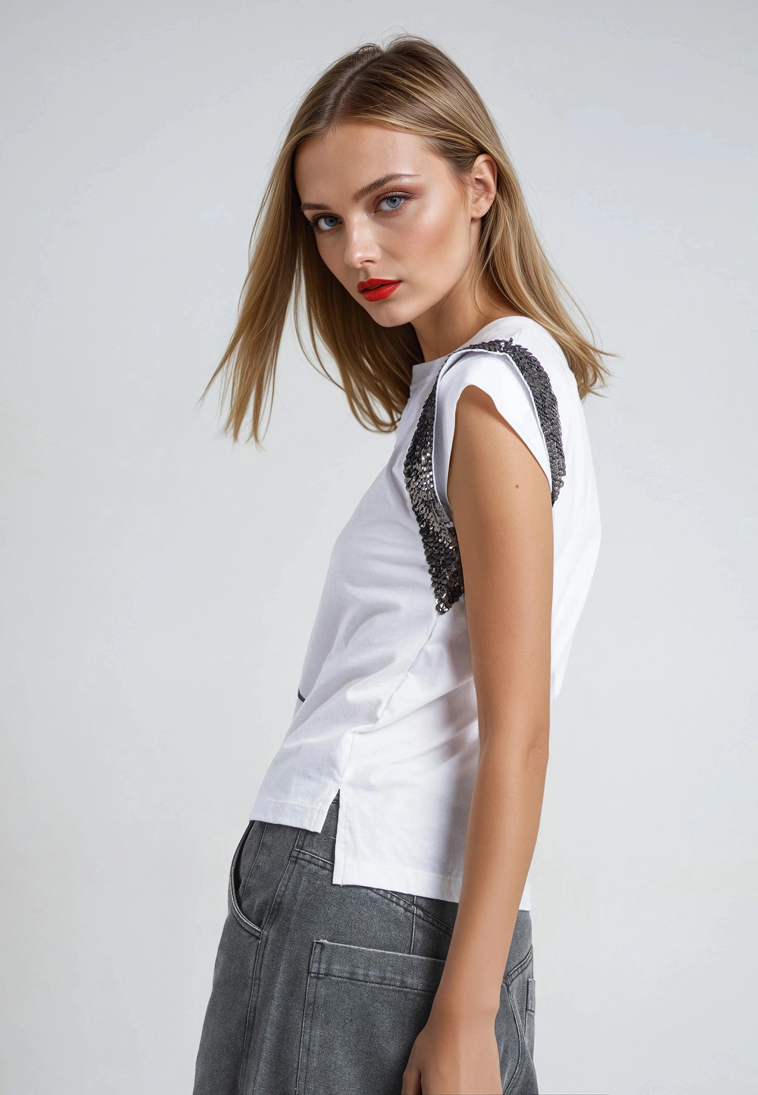 JUST ROSE T-SHIRT WHITE