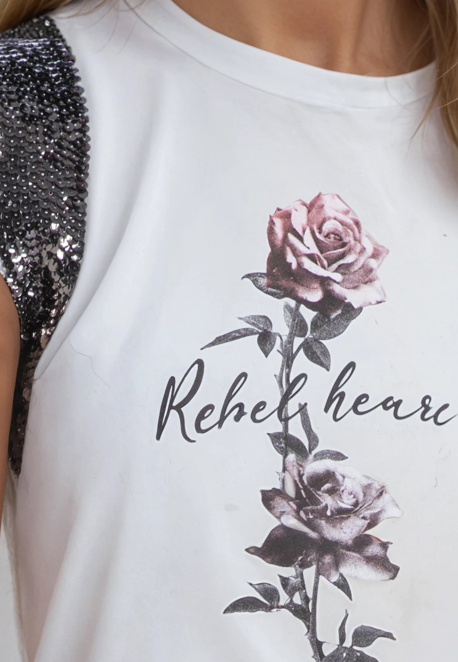 JUST ROSE T-SHIRT WHITE
