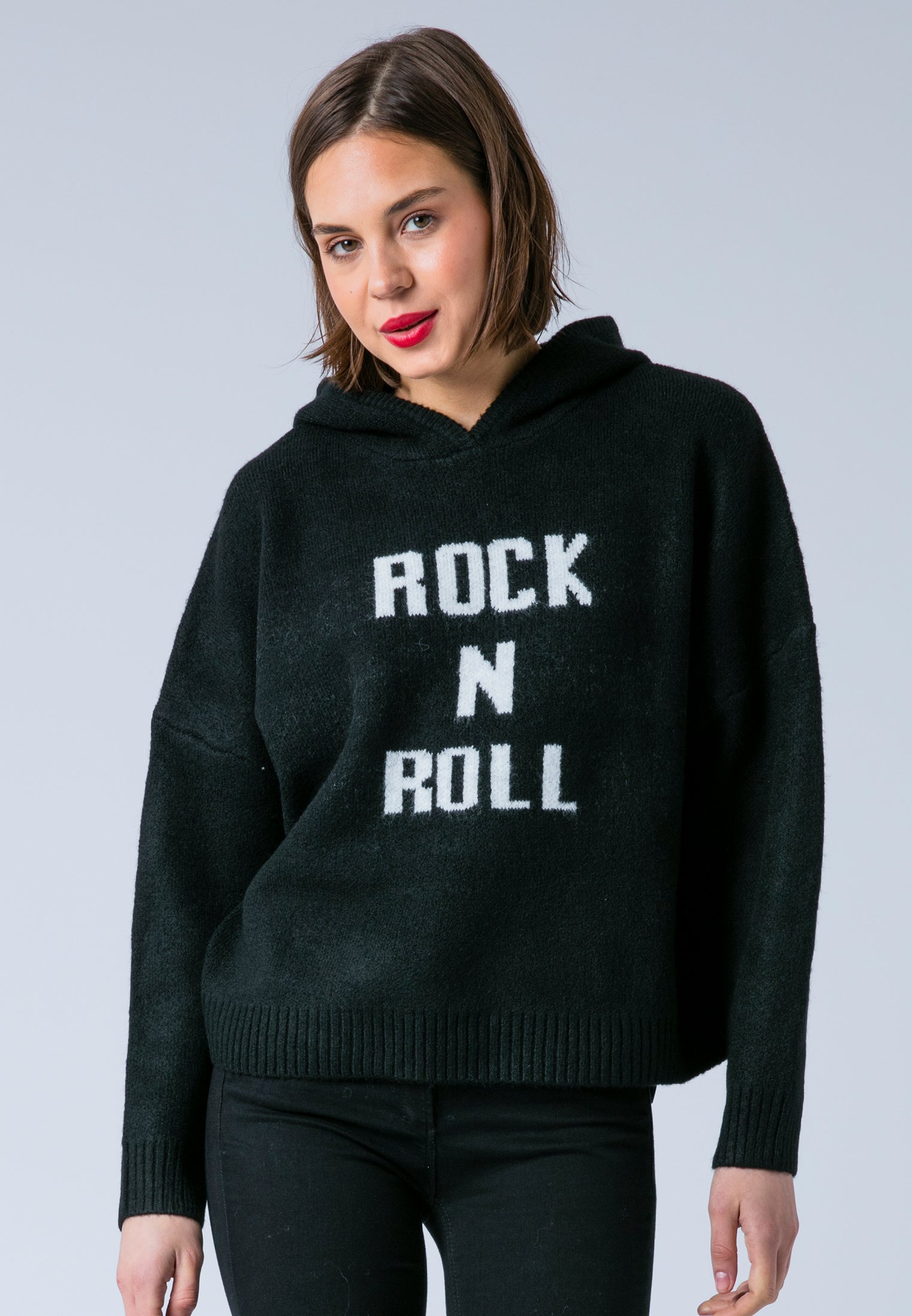COURTNEY HOODIE JUMPER BLACK