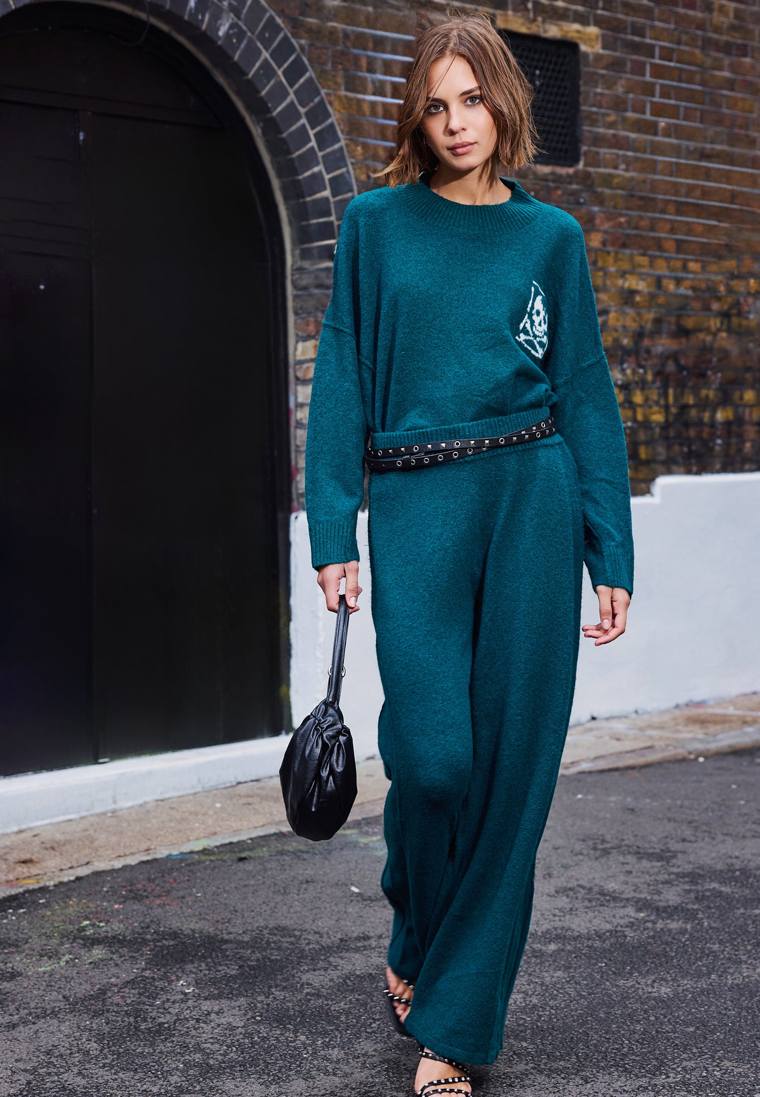 LUSCIOUS JUMPER FOREST GREEN