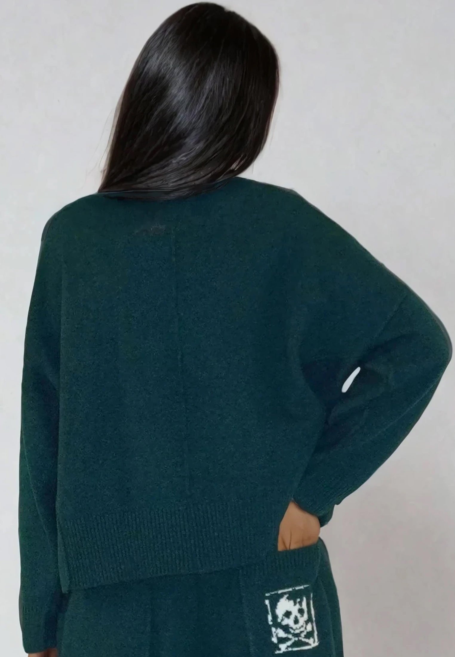LUSCIOUS JUMPER FOREST GREEN