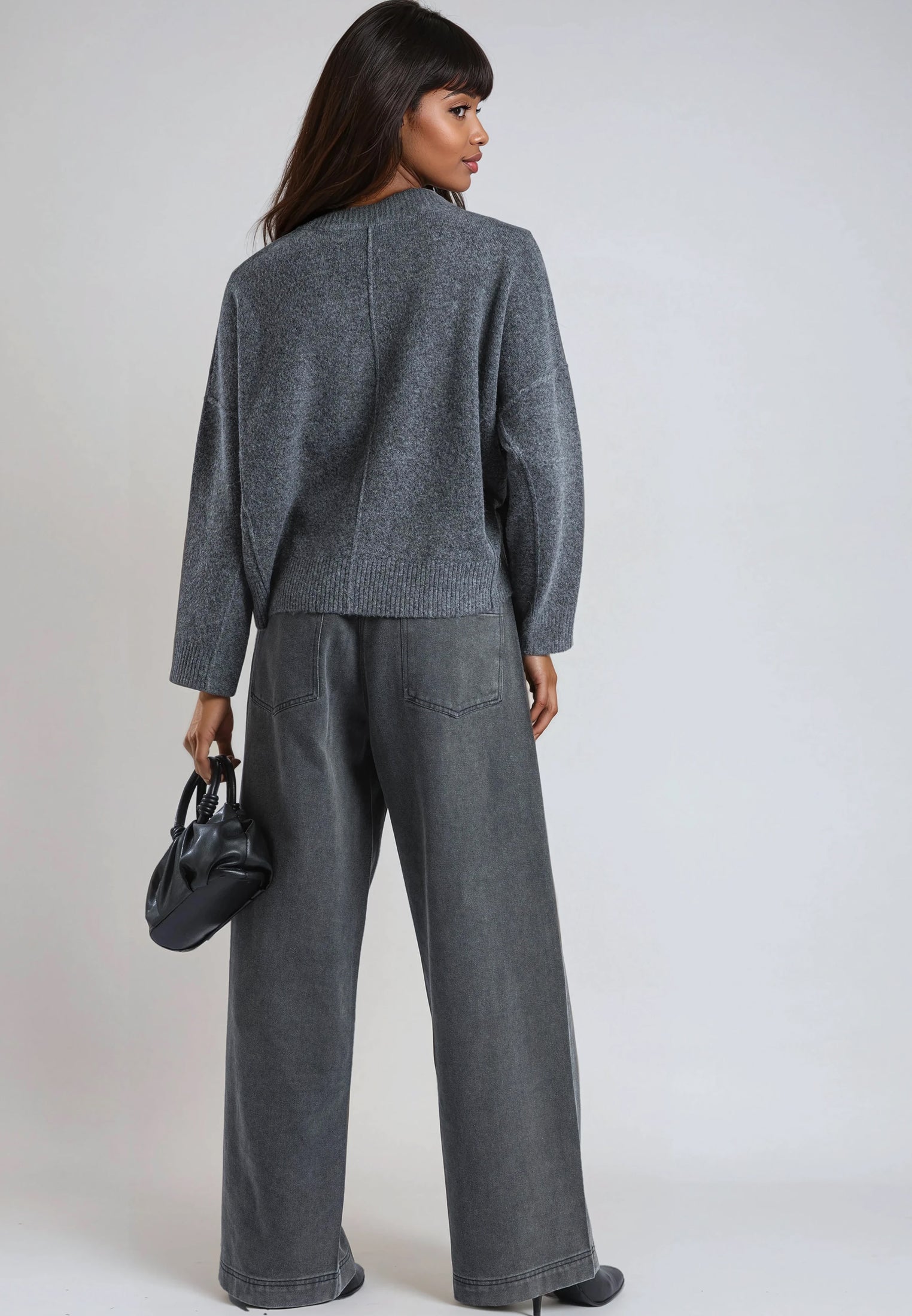 LUSCIOUS JUMPER CHARCOAL