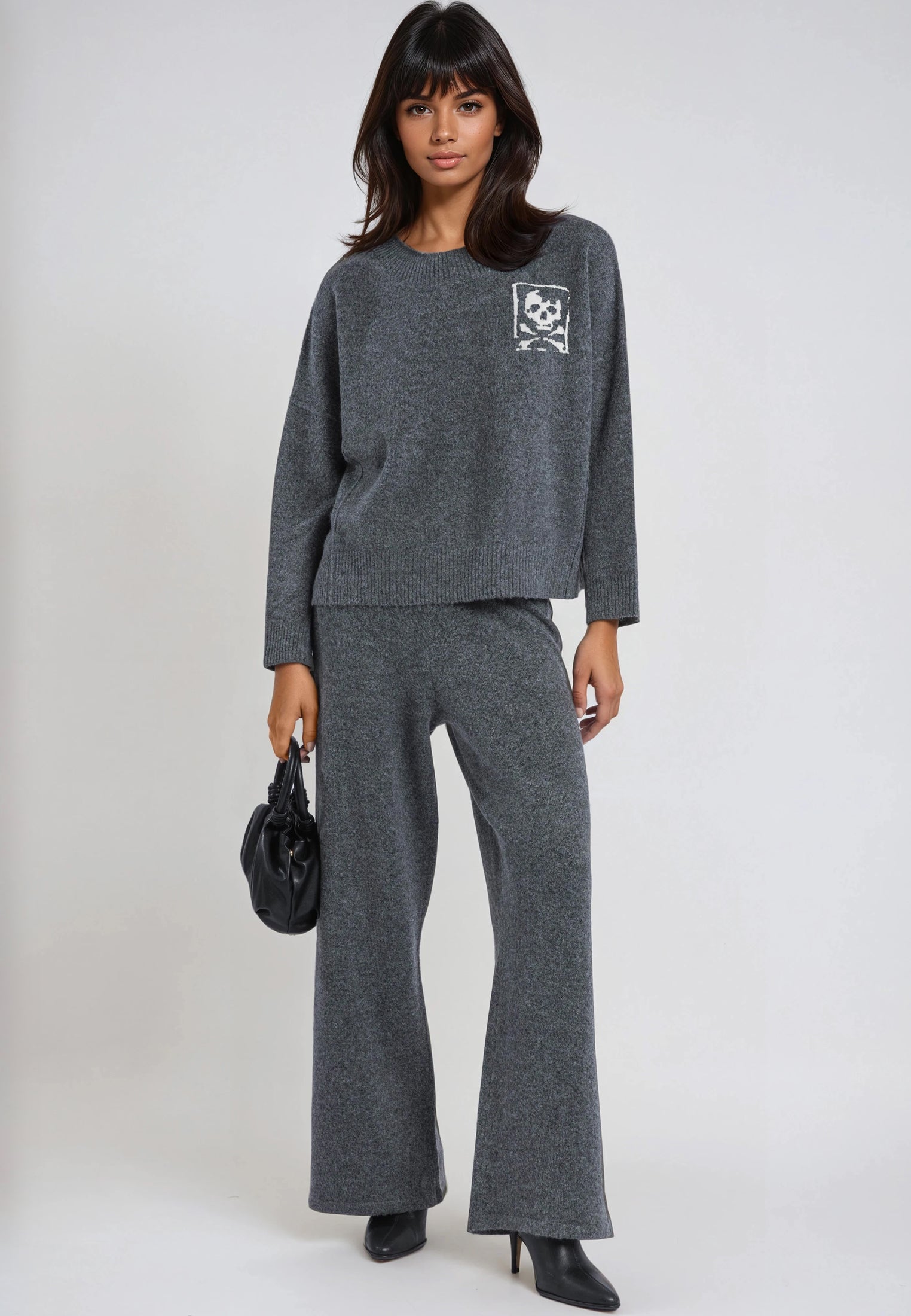 LUSCIOUS JUMPER CHARCOAL